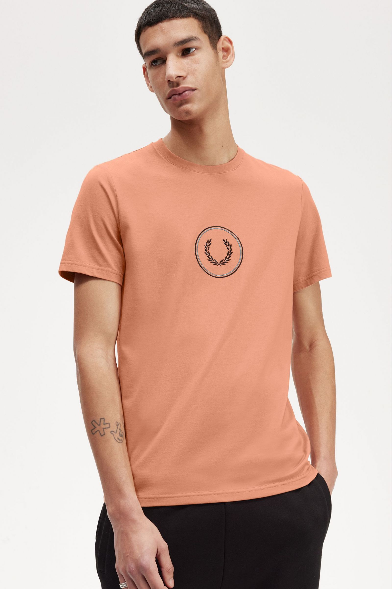 Circle Branding T-Shirt Light Rust 7038975