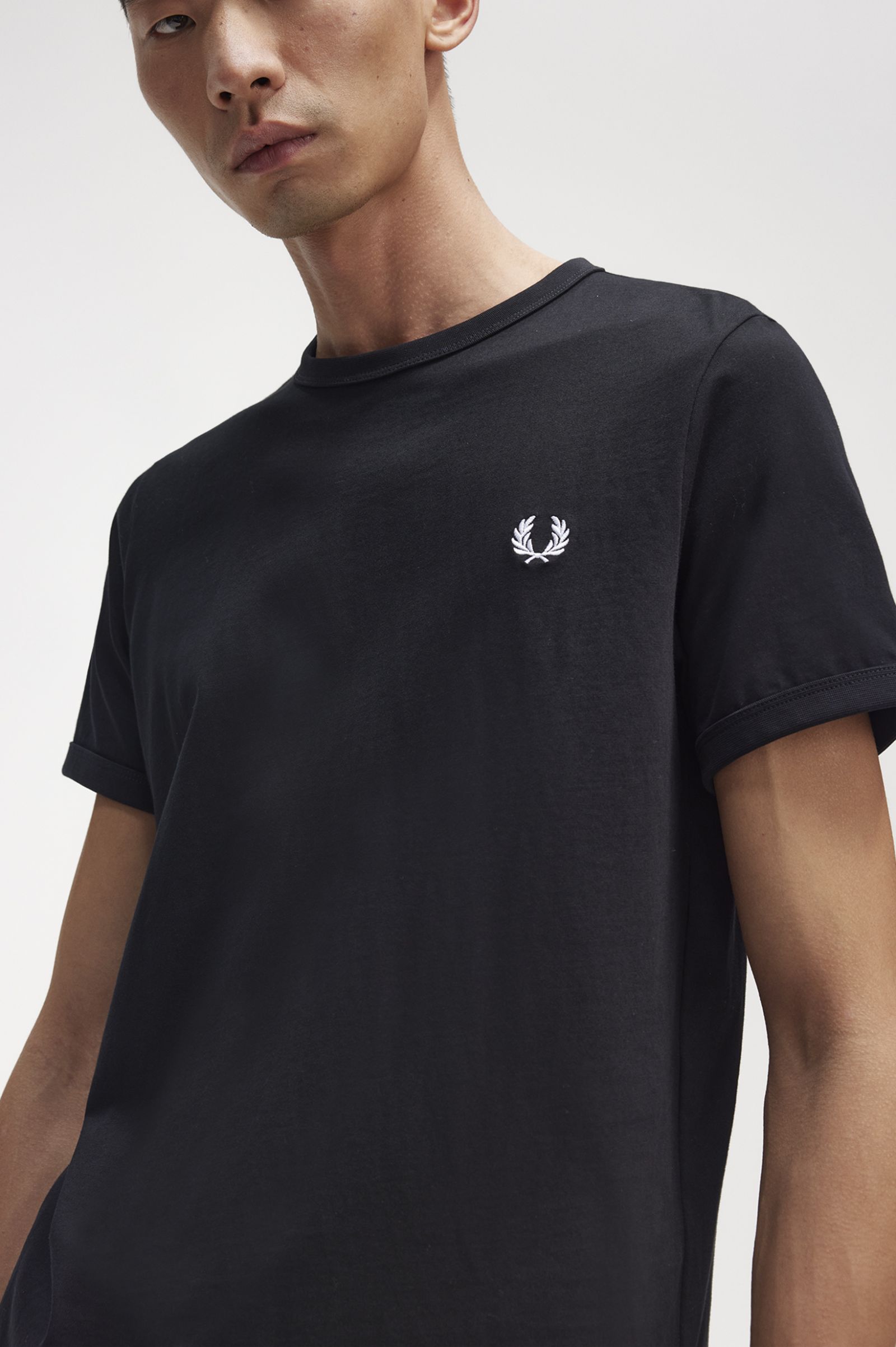 Ringer T-Shirt Black 7038970
