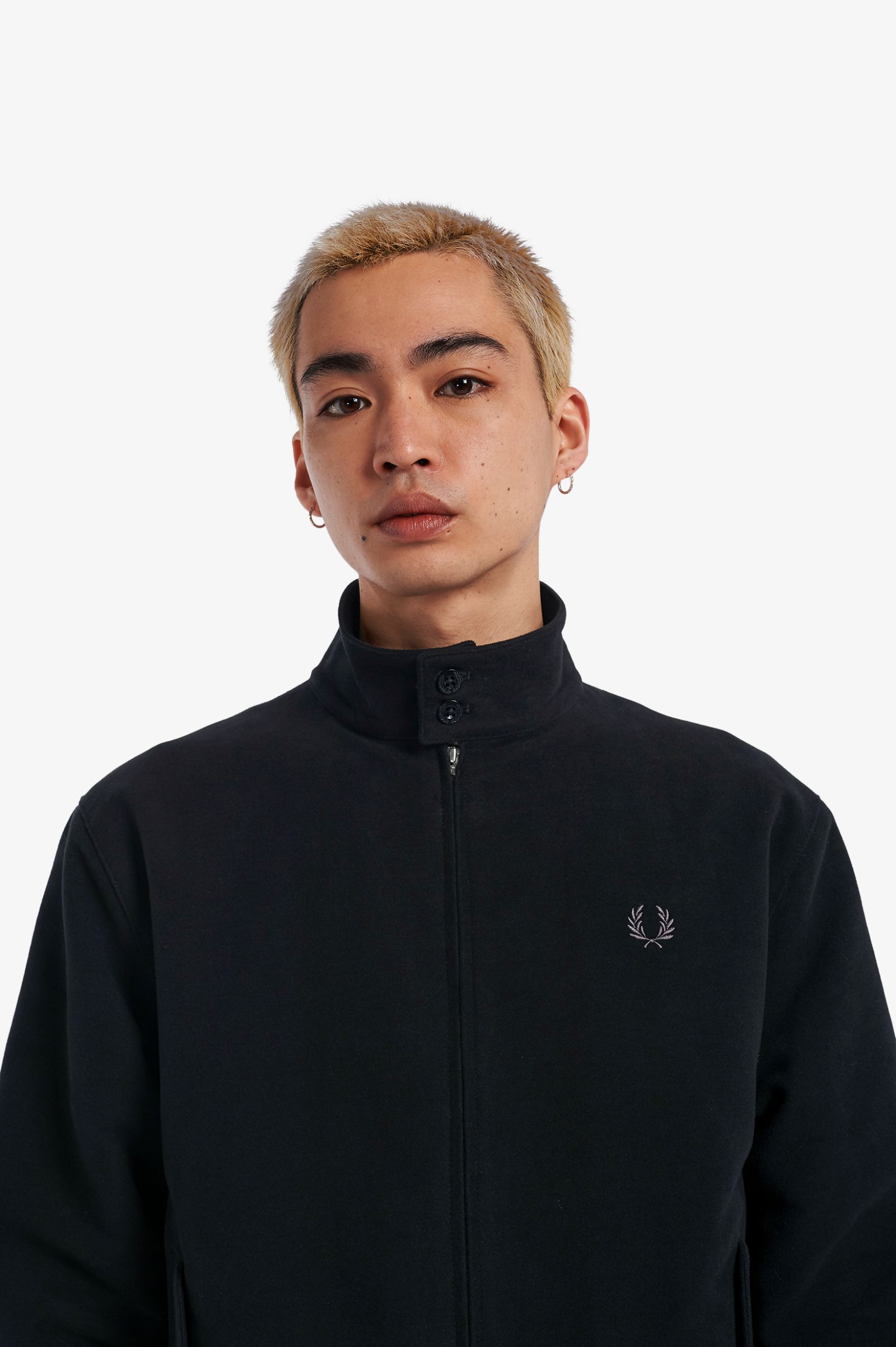 Made In EnglandMoleskin Harrington Jacket Black 7037897