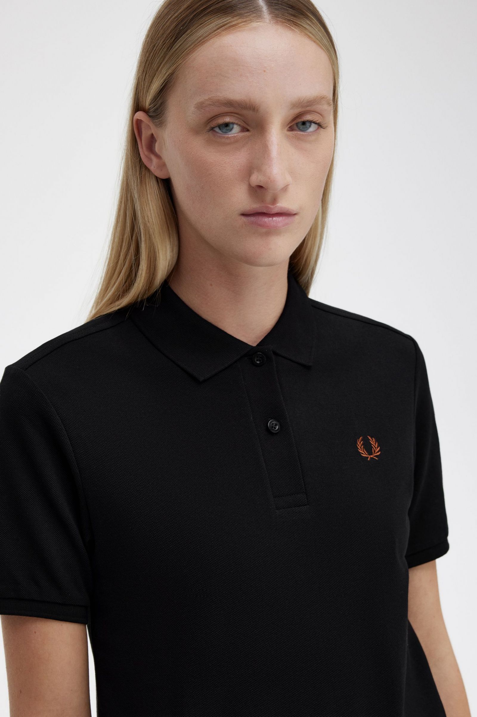The Fred Perry ShirtG6000 Black / Whisky Brown 7039448