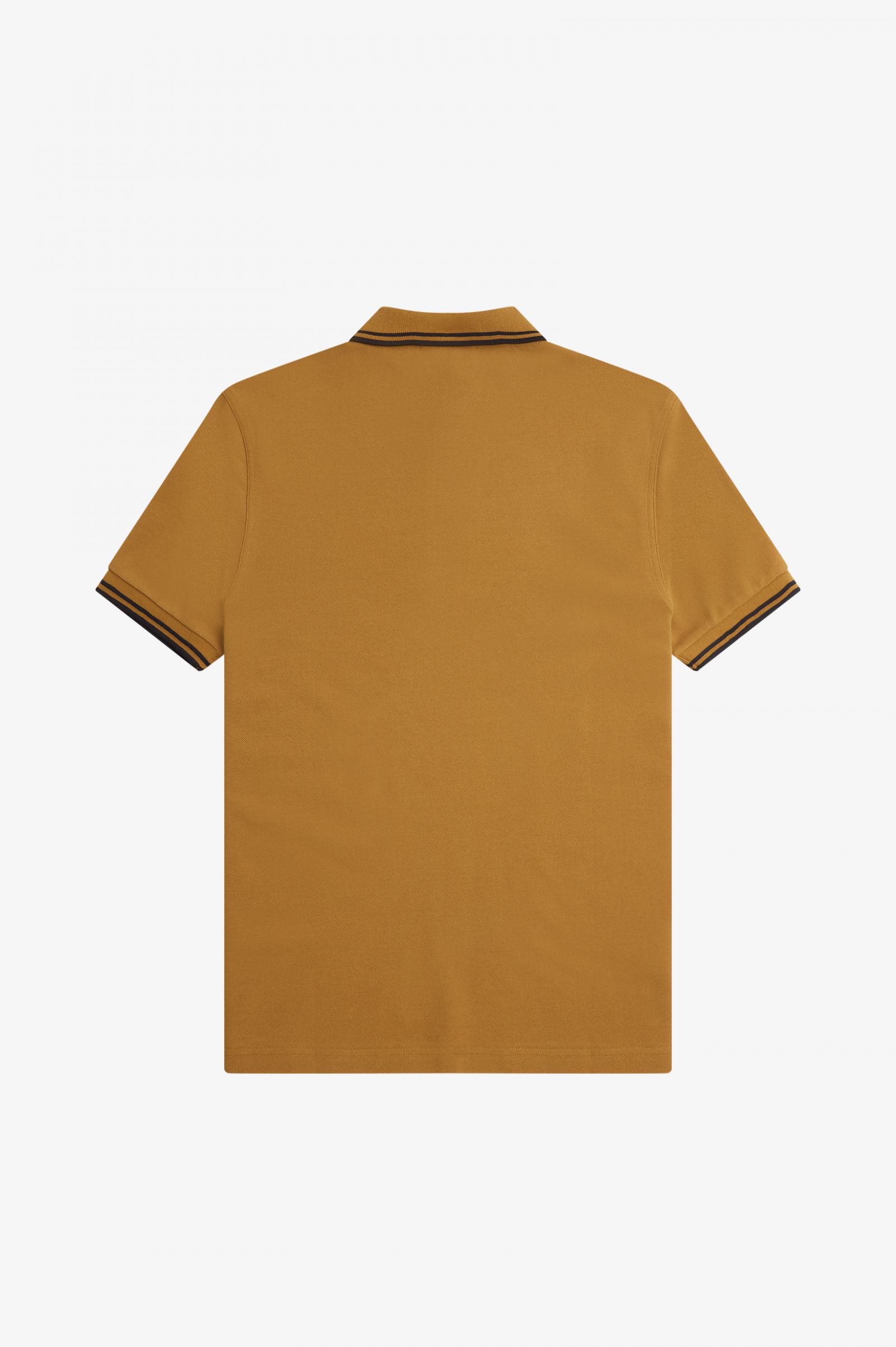 The Fred Perry ShirtM3600 Dark Caramel / Black / Black 7039021