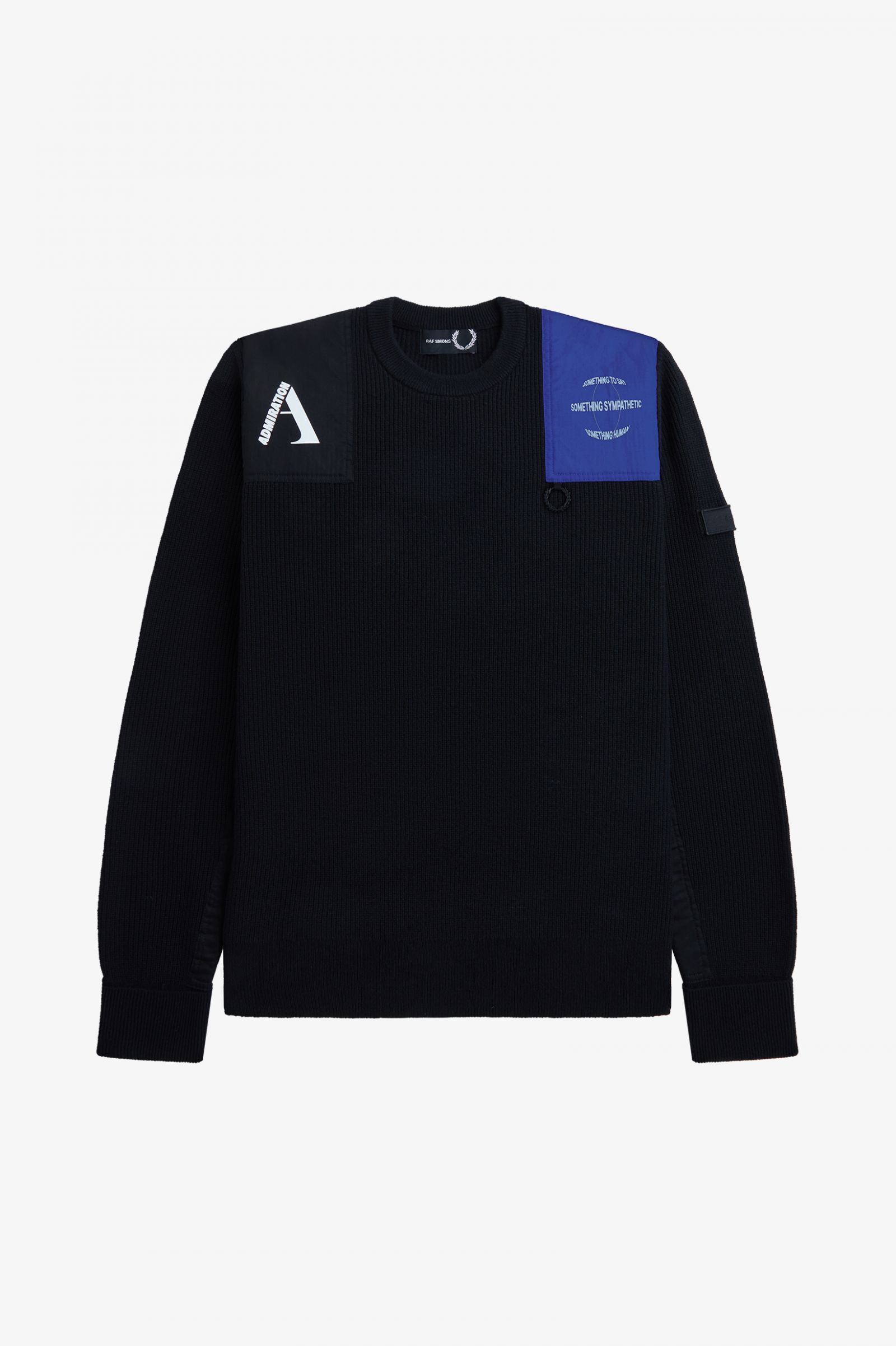 Raf SimonsPatch Detail Jumper Black 7038639