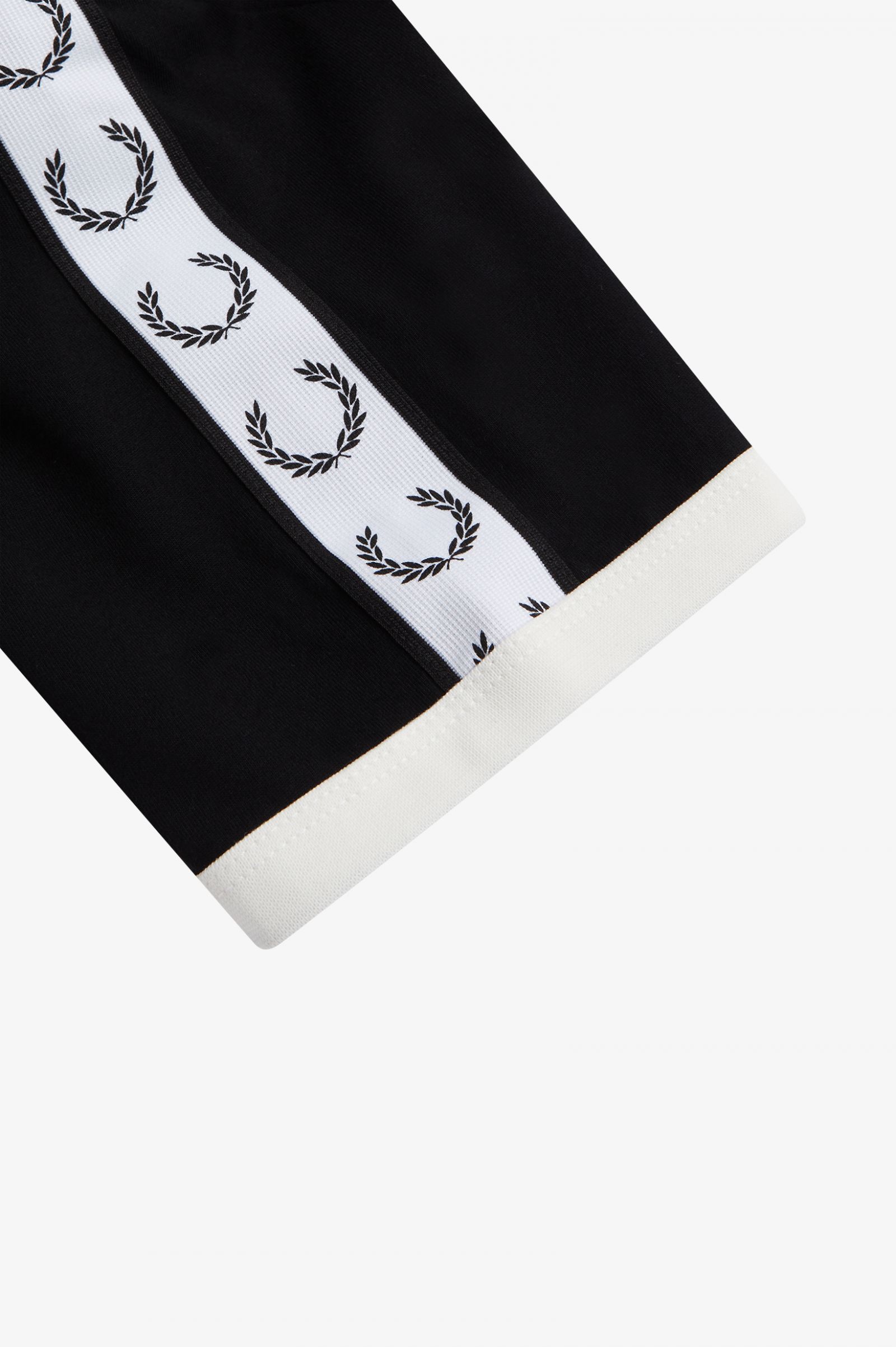 Taped Ringer T-Shirt Black 7039432