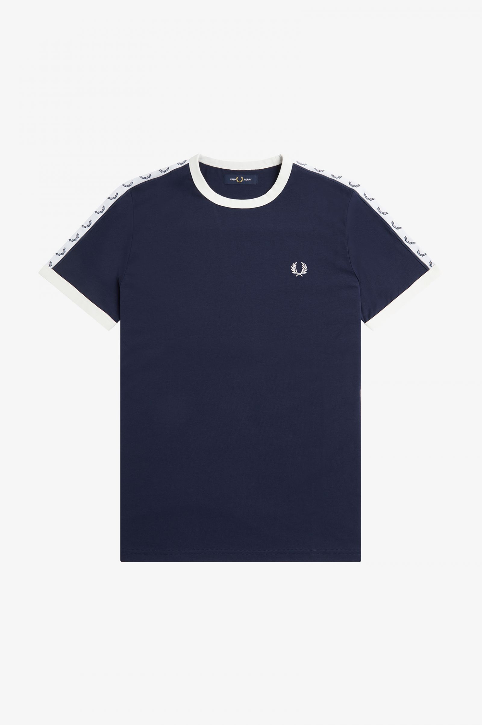 Taped Ringer T-Shirt Carbon Blue 7038956