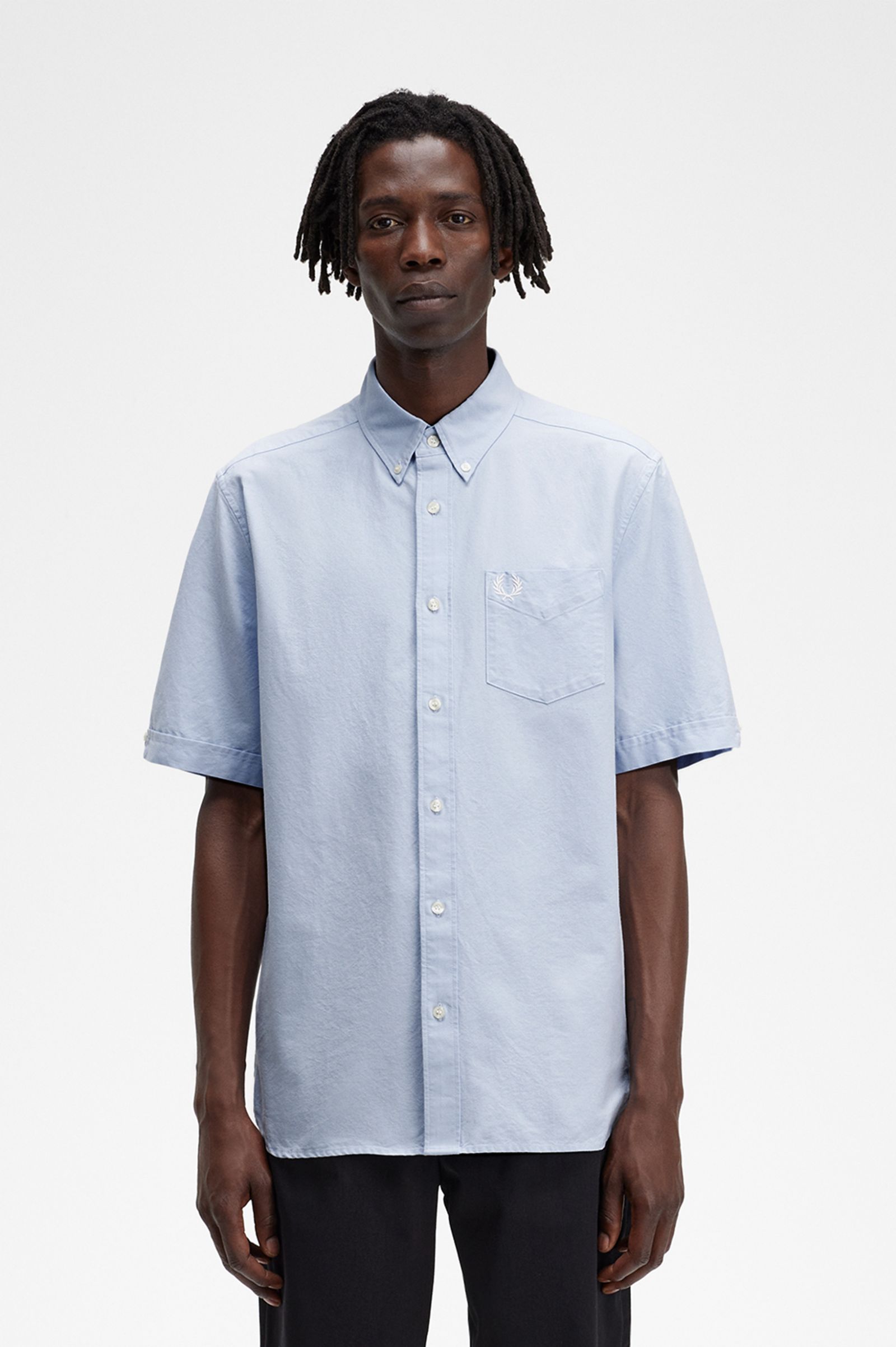 Oxford Shirt Light Smoke 7038735