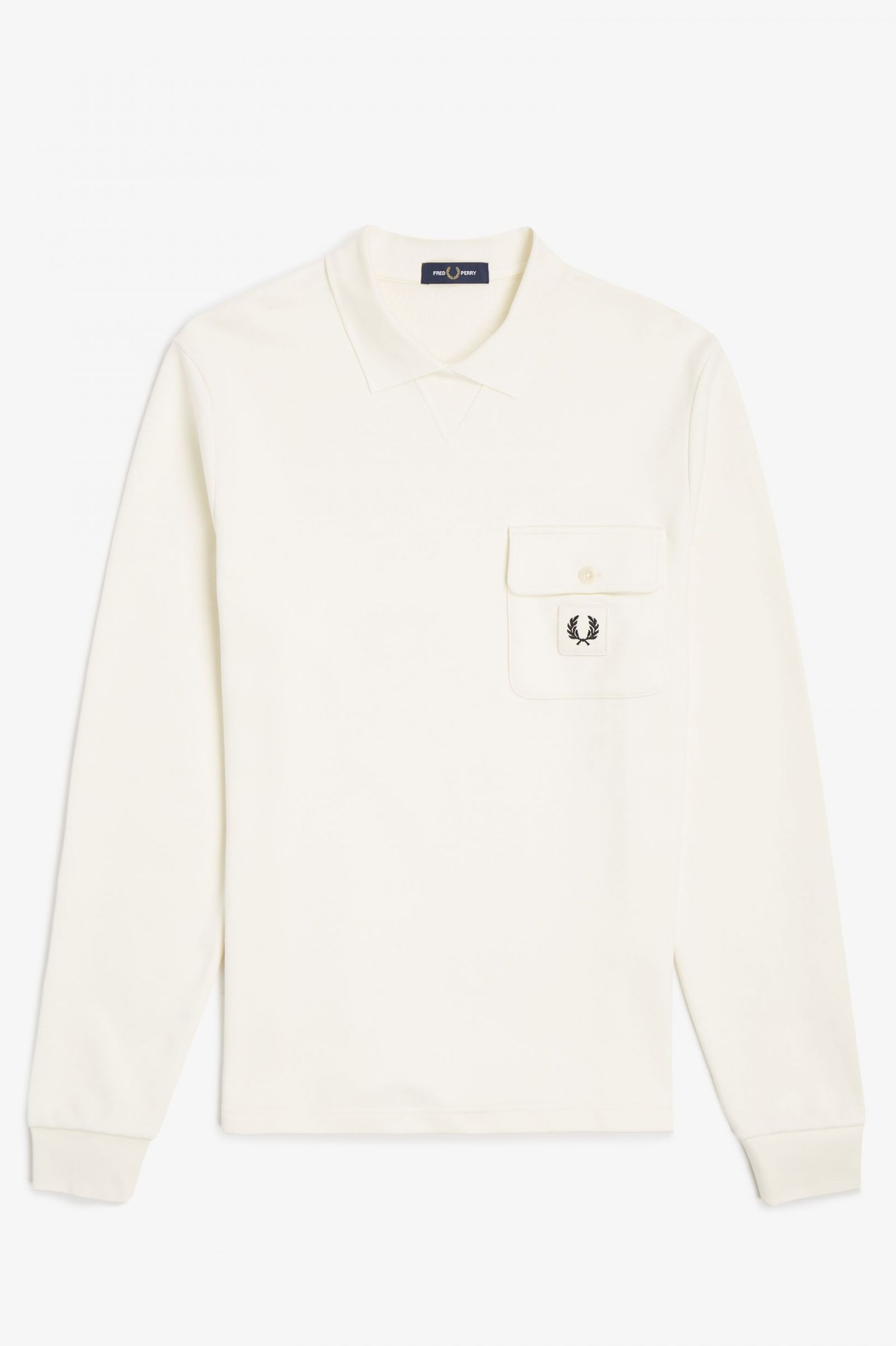Long Sleeve Loopback Sweatshirt Ecru 7038873