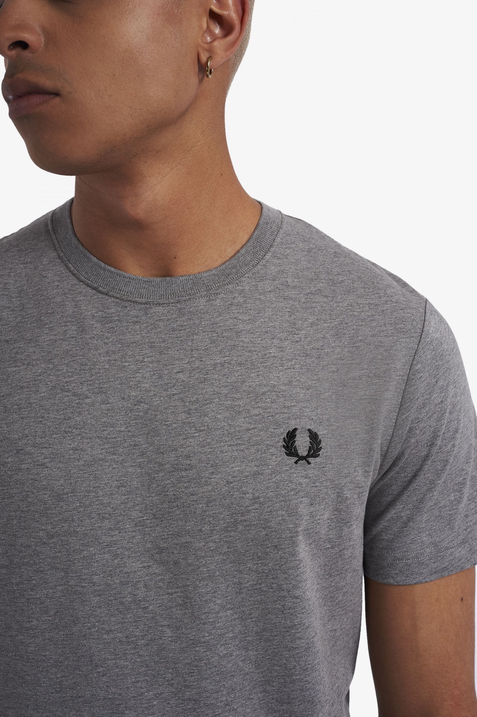 Crew Neck T-Shirt Steel Marl 7038923