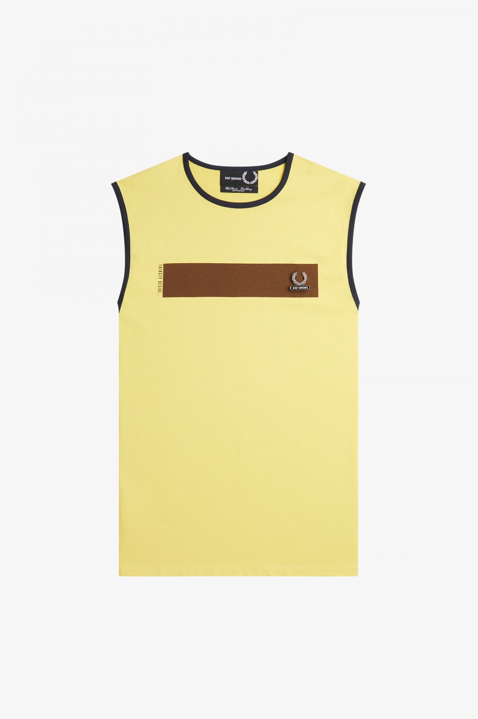 Raf SimonsPrinted Vest Dirty Lime 7038626