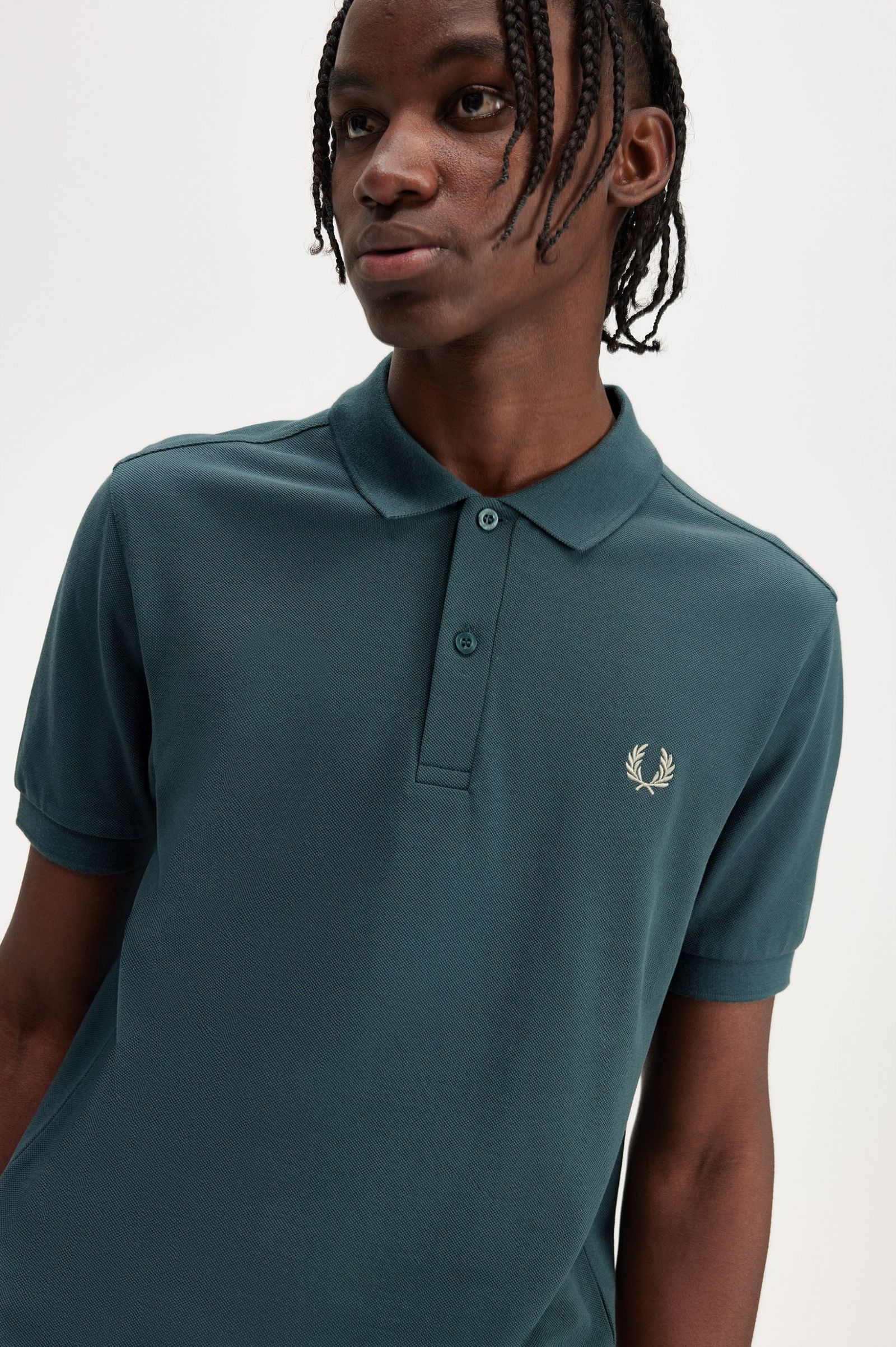 The Fred Perry ShirtM6000 Petrol Blue / Light Oyster 7039069