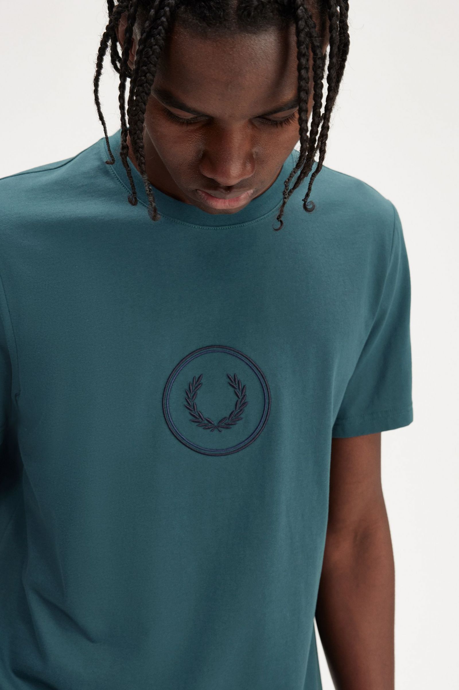 Circle Branding T-Shirt Petrol Blue 7038963