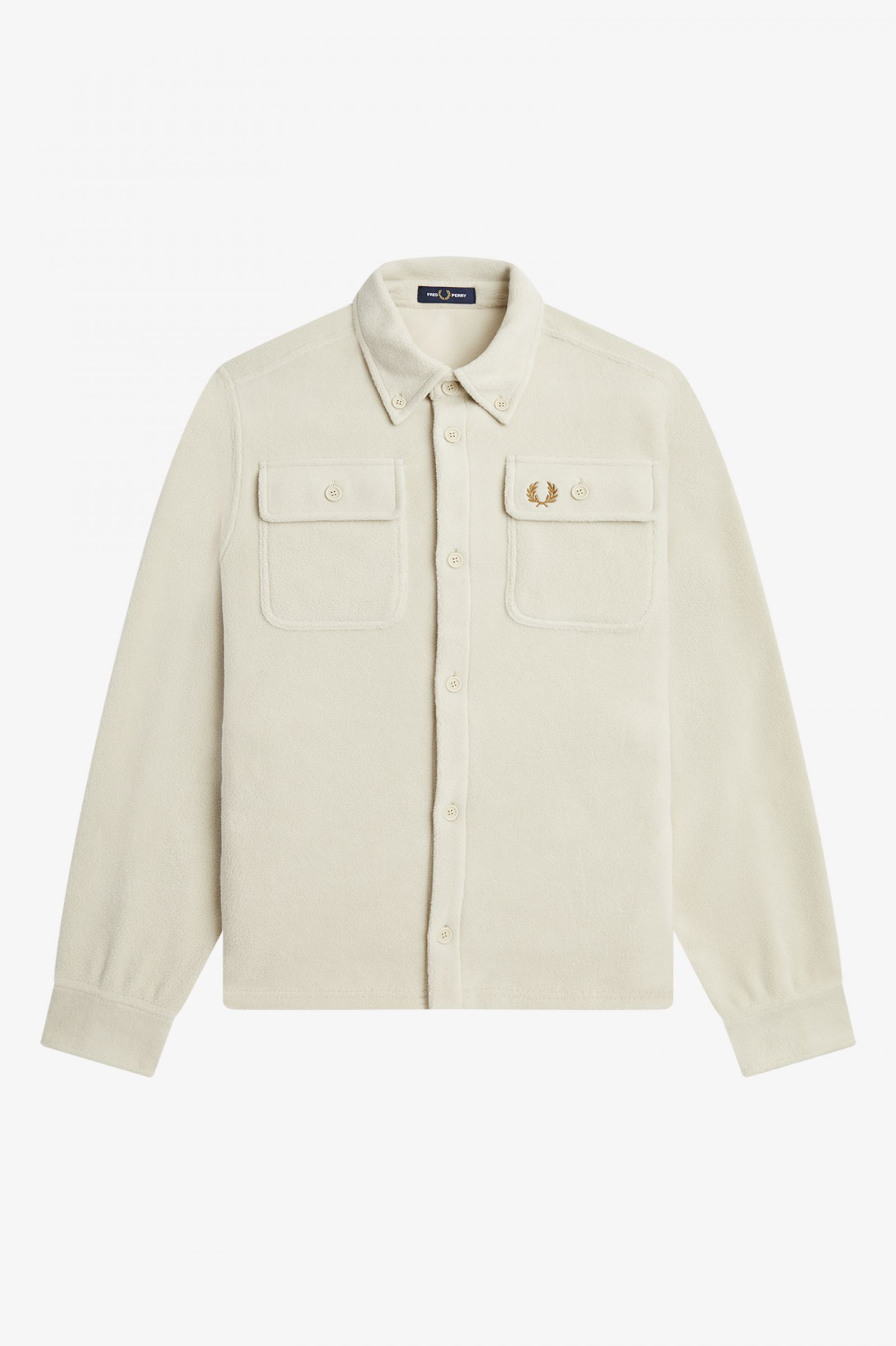 Fleece Overshirt Oatmeal 7038486