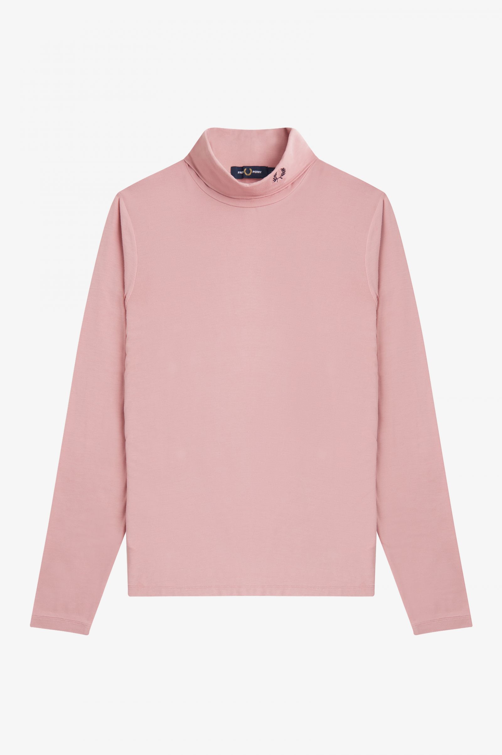 Roll Neck Top Dusty Rose Pink 7039439