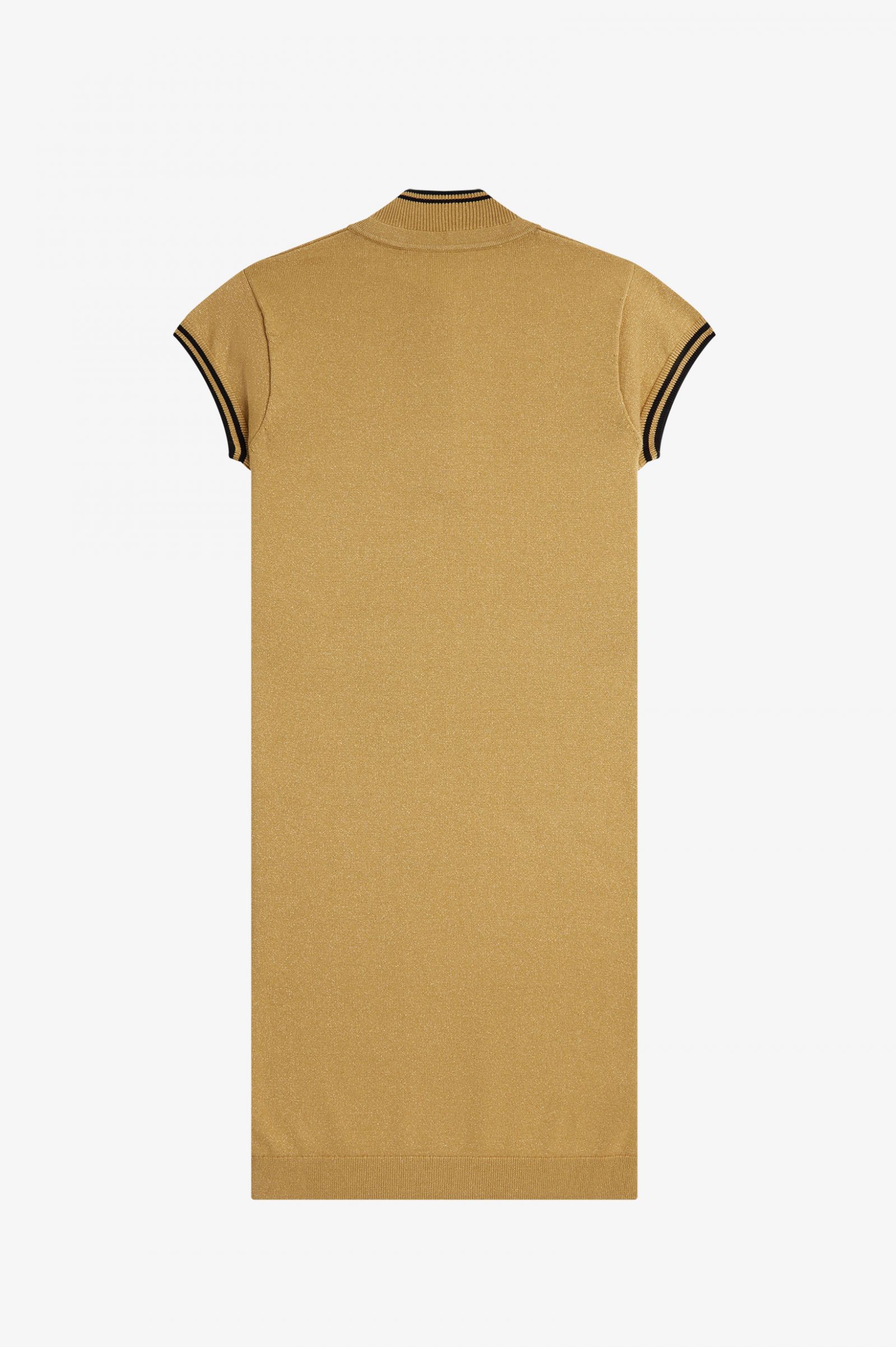 Amy Winehouse FoundationMetallic Knitted Dress 1964 Gold 7039382