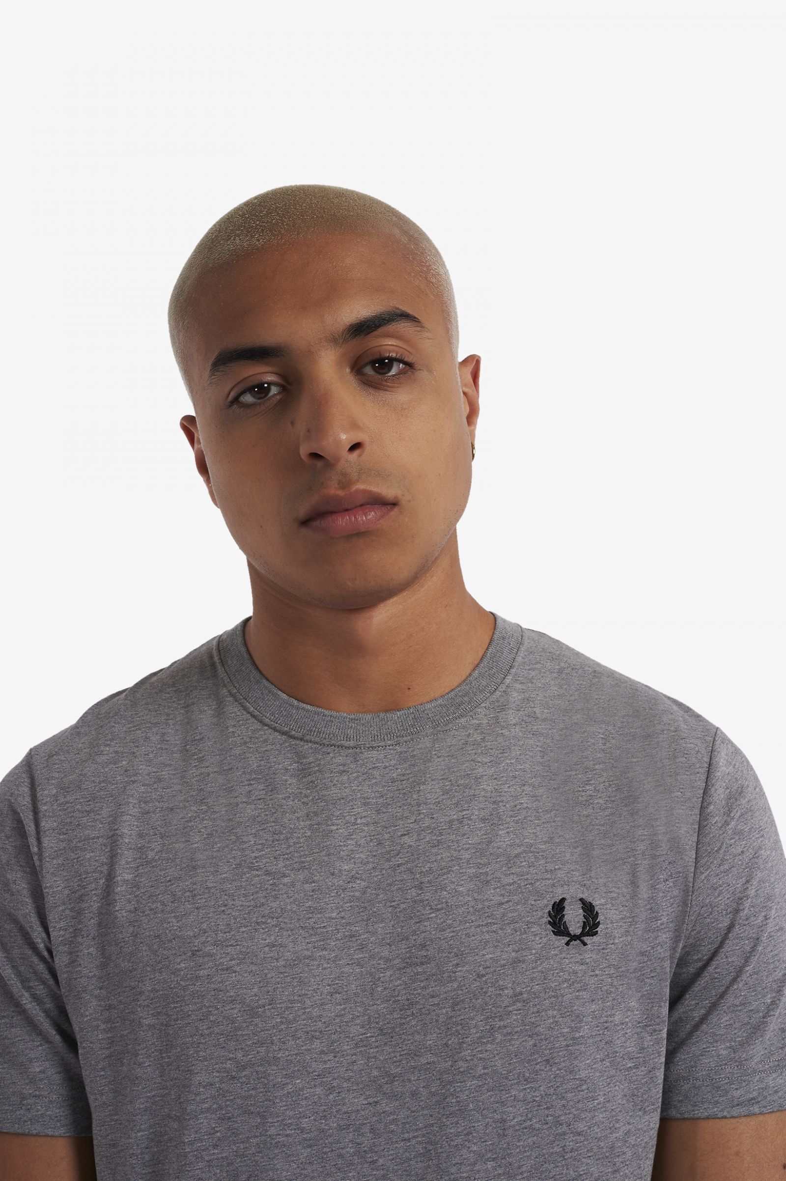 Crew Neck T-Shirt Steel Marl 7038923