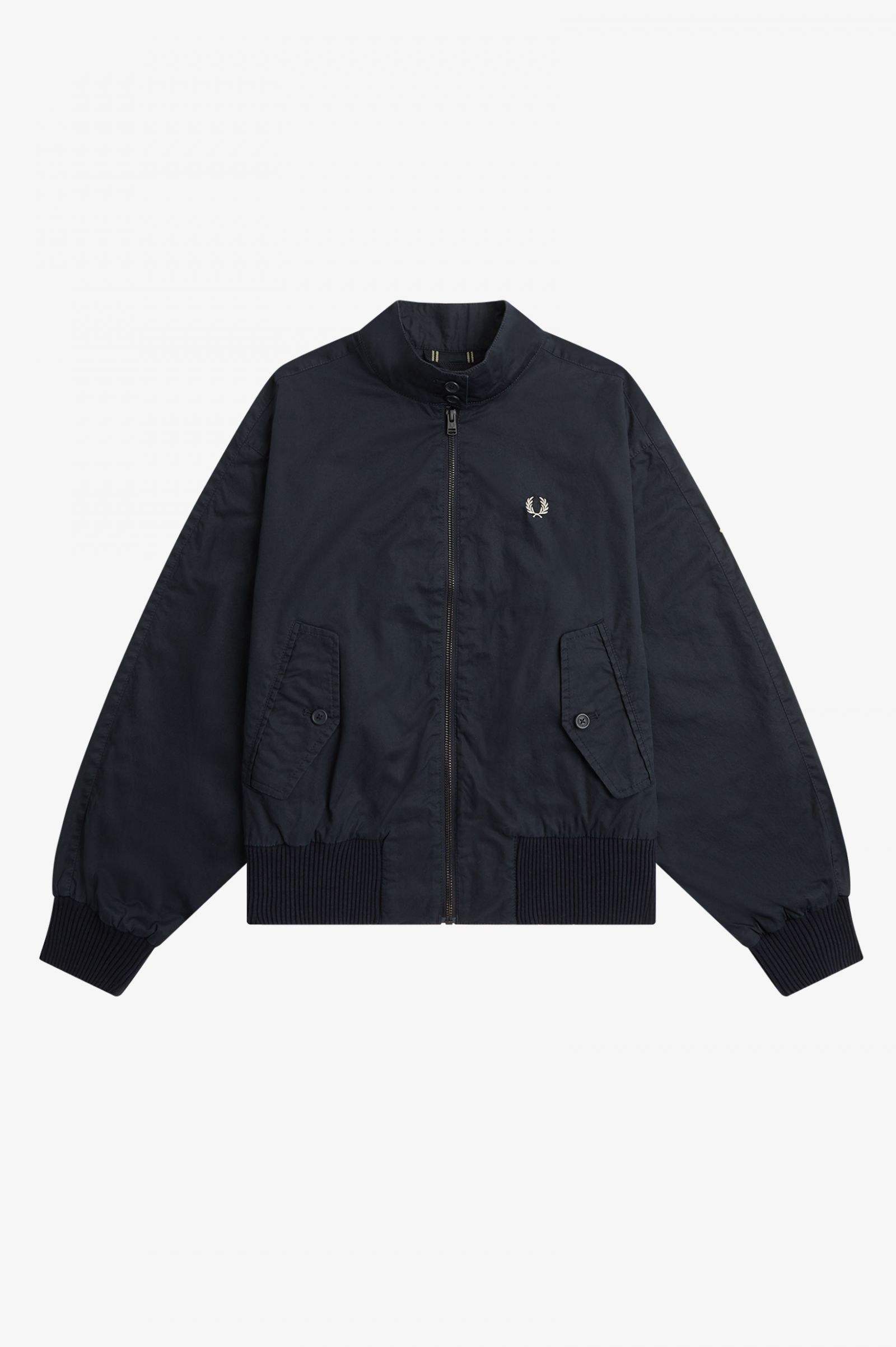 Batwing Zip-Through Jacket Navy 7039277