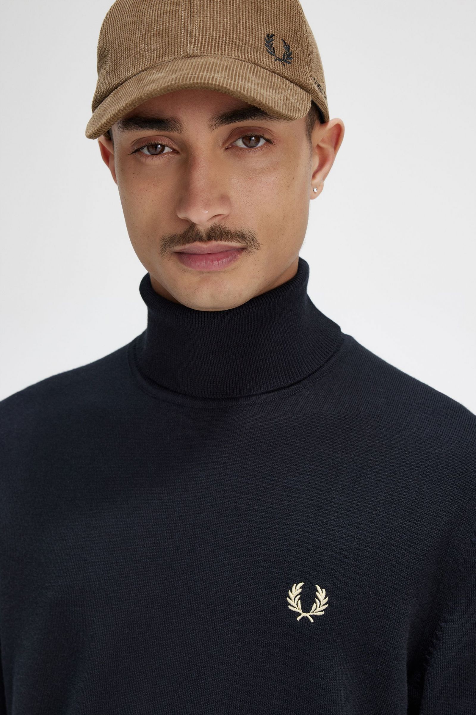 Roll Neck Jumper Black 7038325