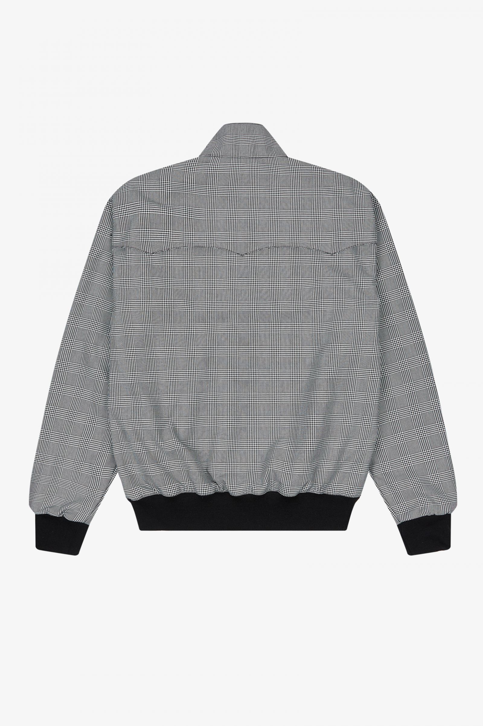 Made In EnglandPrince of Wales Harrington Jacket Navy 7037870