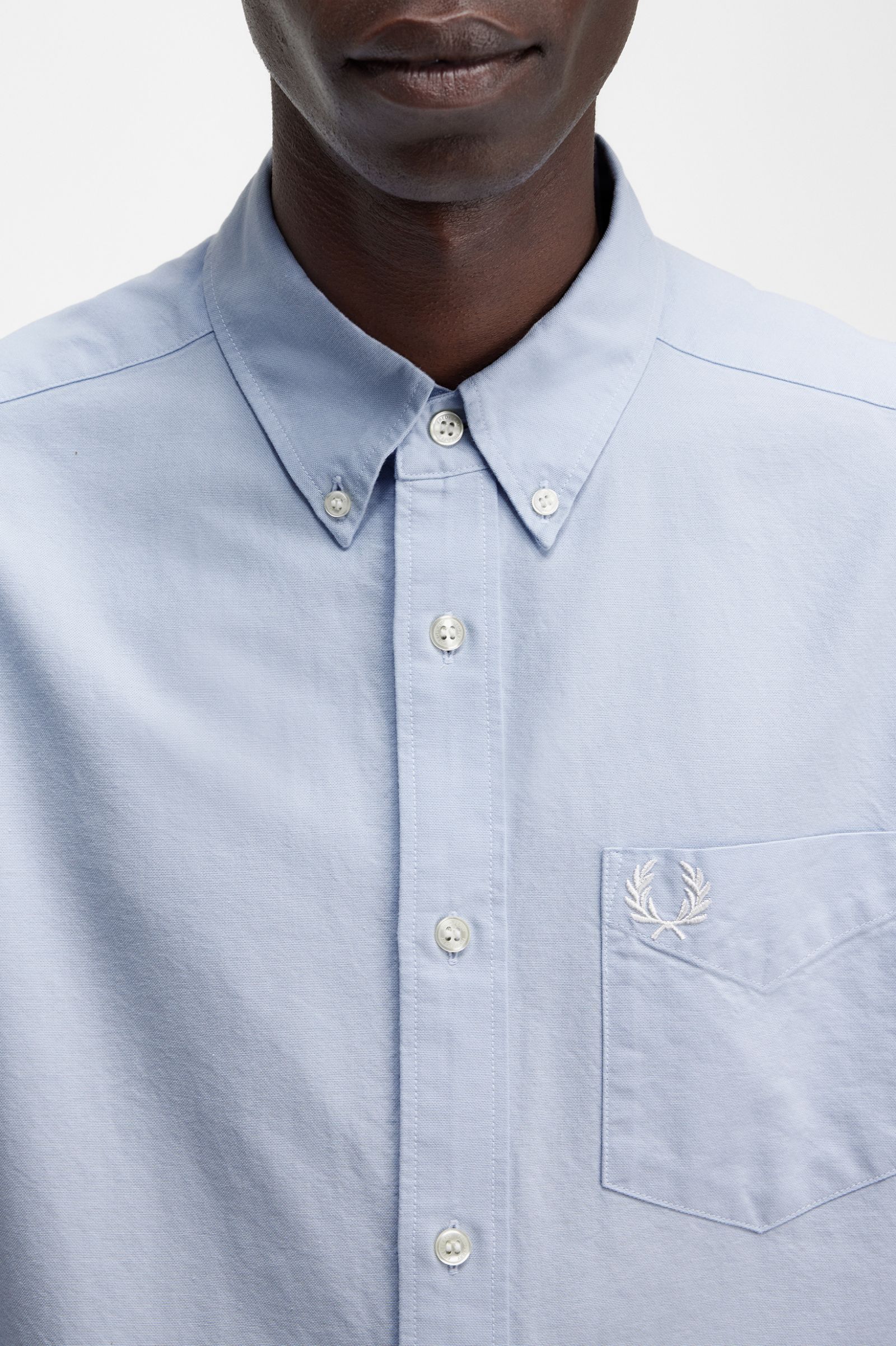 Oxford Shirt Light Smoke 7038728