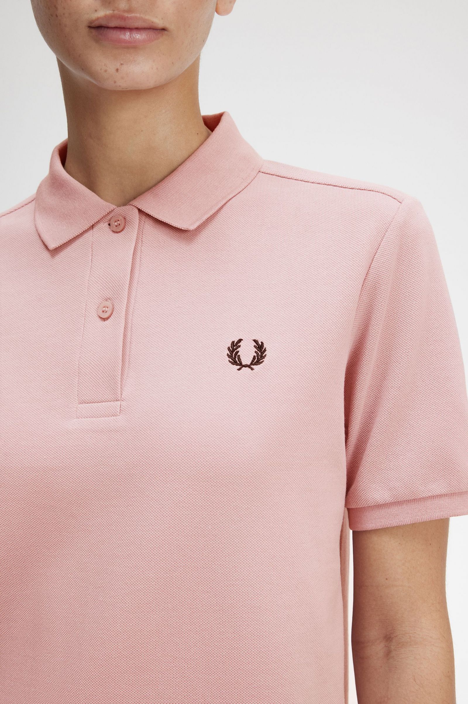 The Fred Perry ShirtG6000 Dusty Rose Pink / Black 7039456