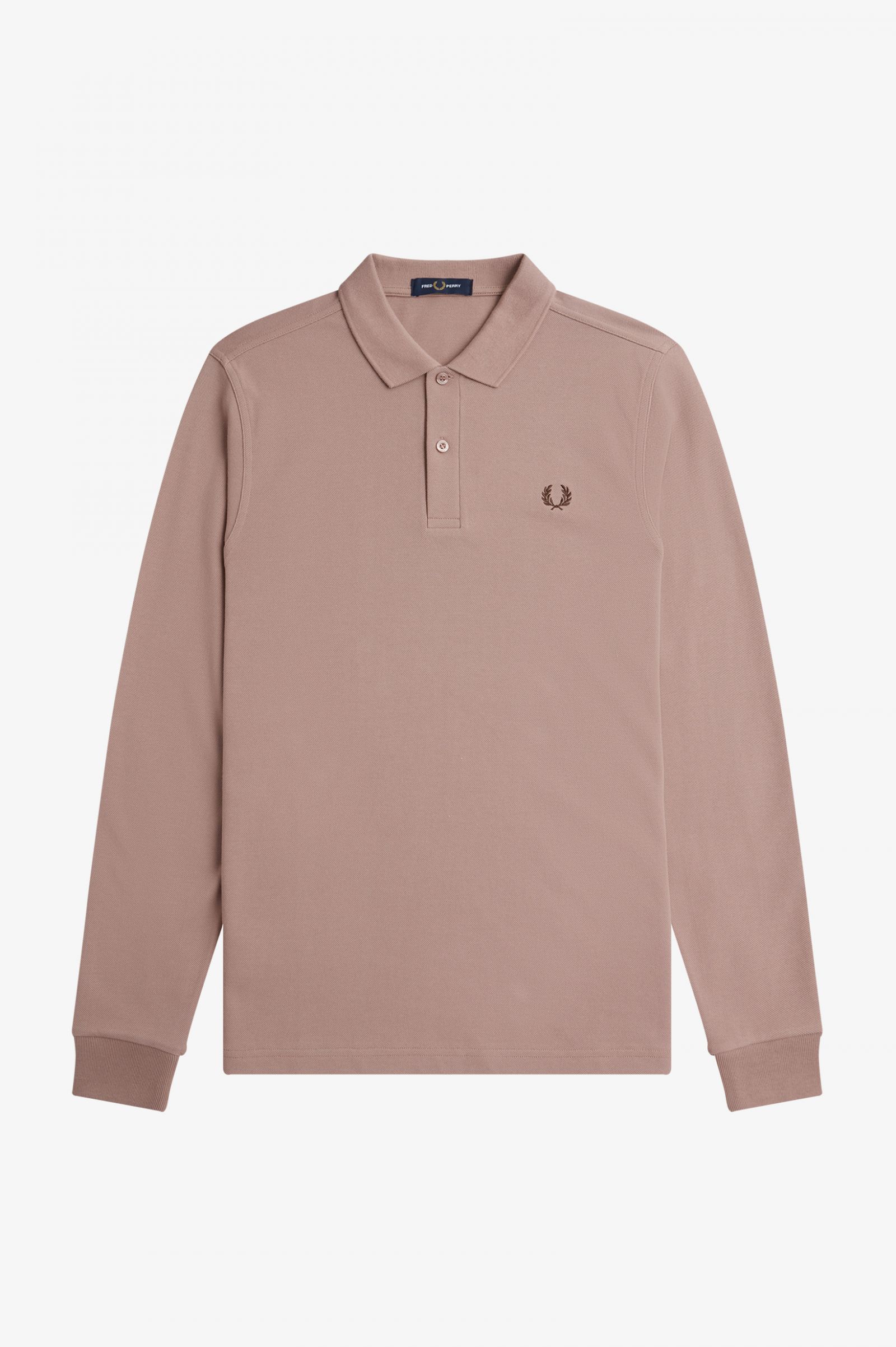 The Fred Perry ShirtM6006 Dark Pink / Burnt Tobacco 7038608
