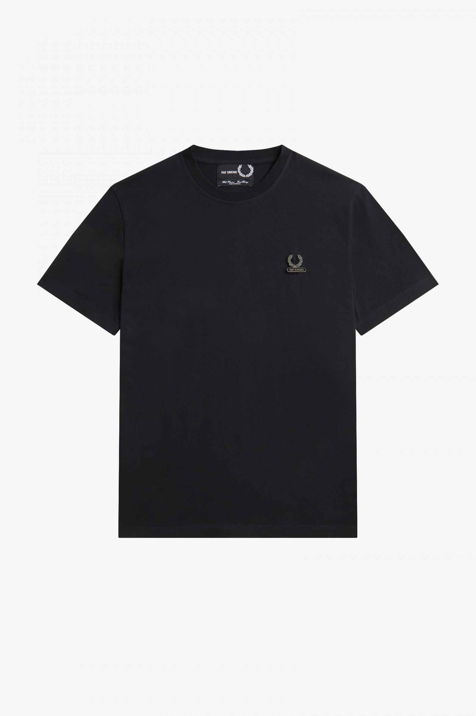Raf SimonsEnamel Pin T-Shirt Black 7038629