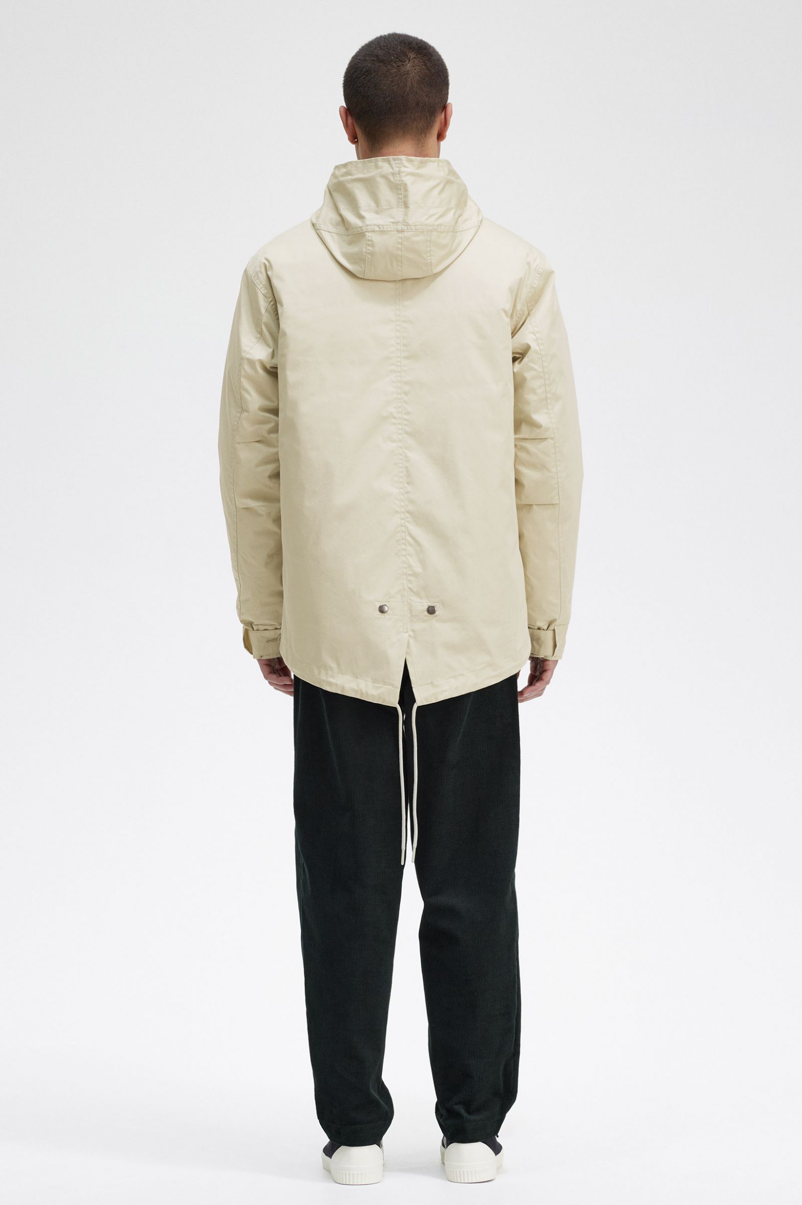 Short Padded Parka Light Oyster 7038275