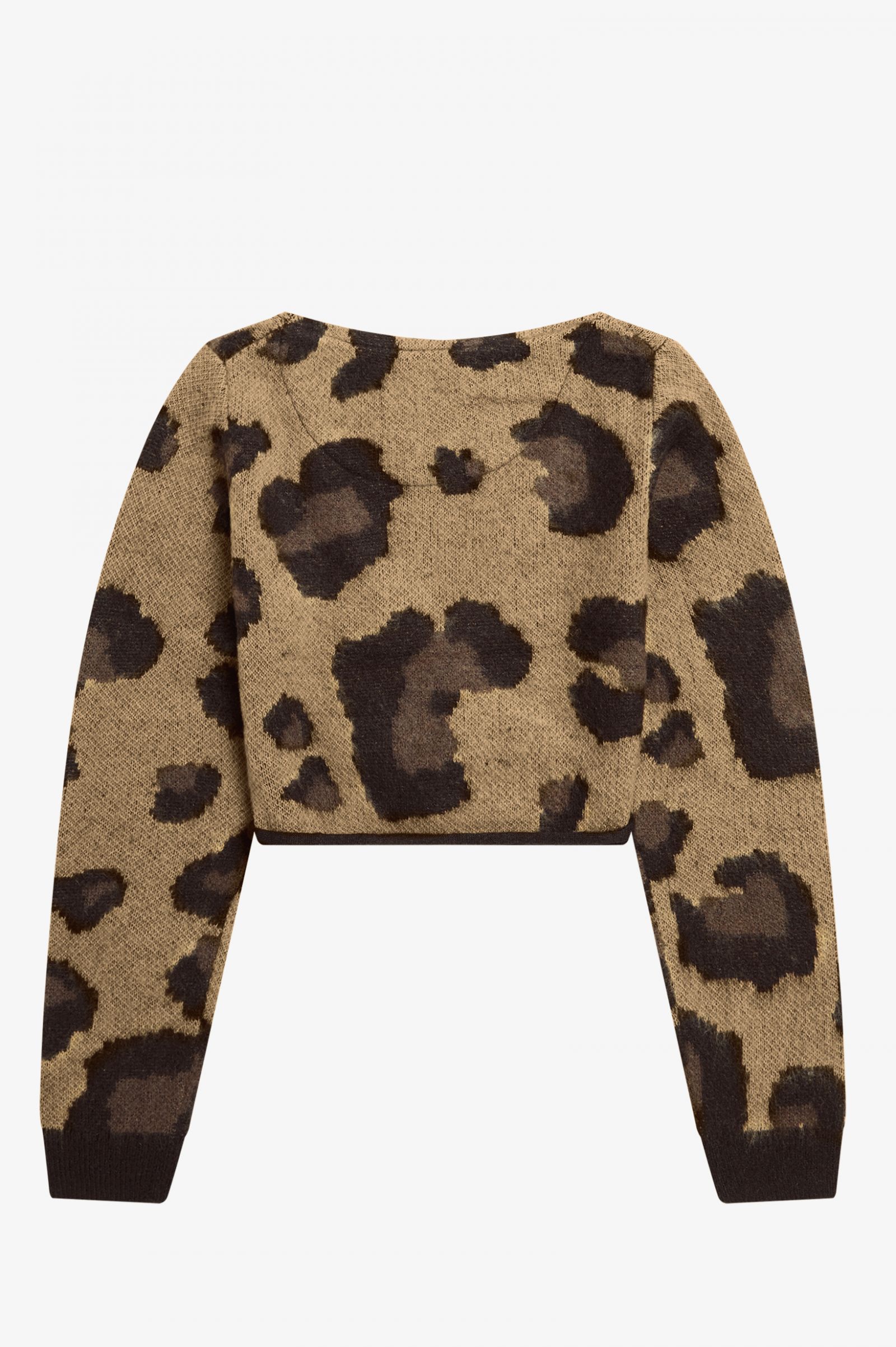 Amy Winehouse FoundationLeopard Wrap Cardigan Black 7037971