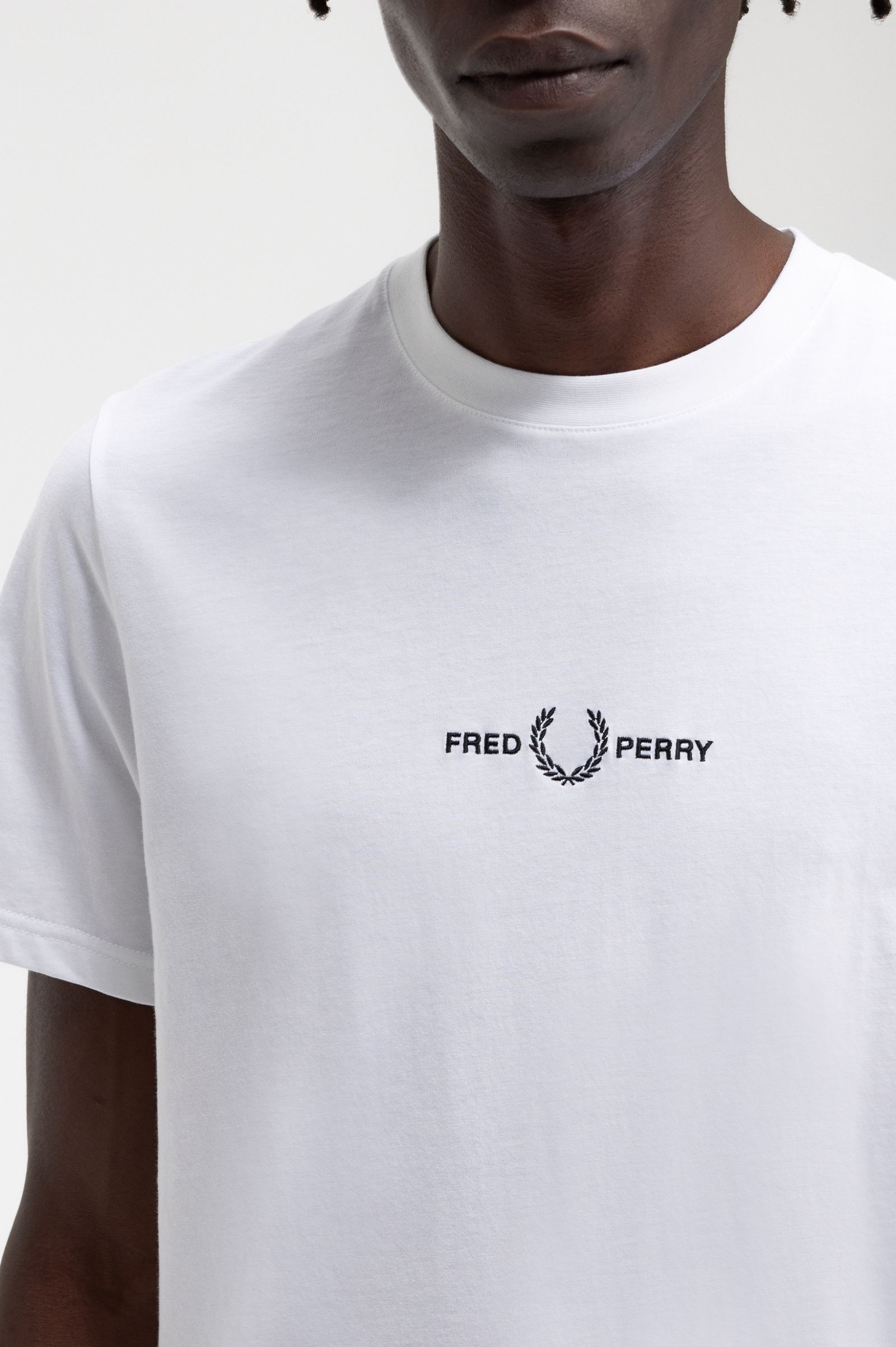 Embroidered T-Shirt White 7038985