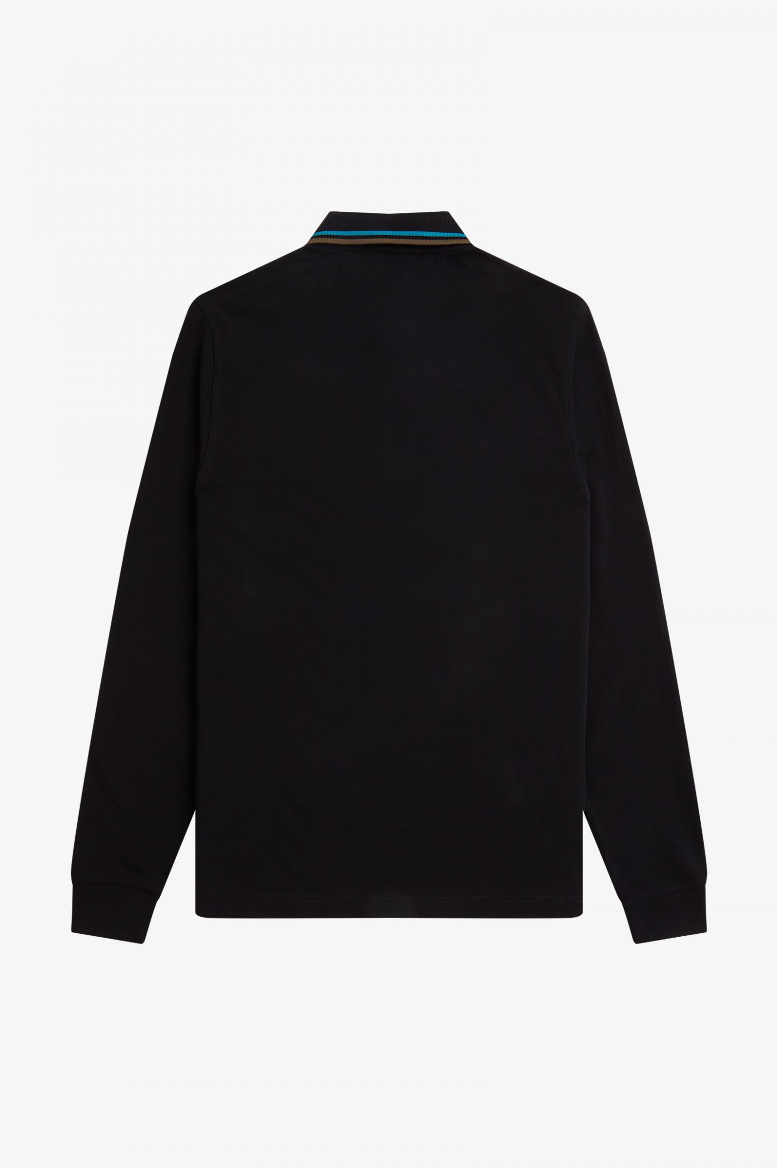 The Fred Perry ShirtM3636 Black / Cyber Blue / Uniform Green 7038026