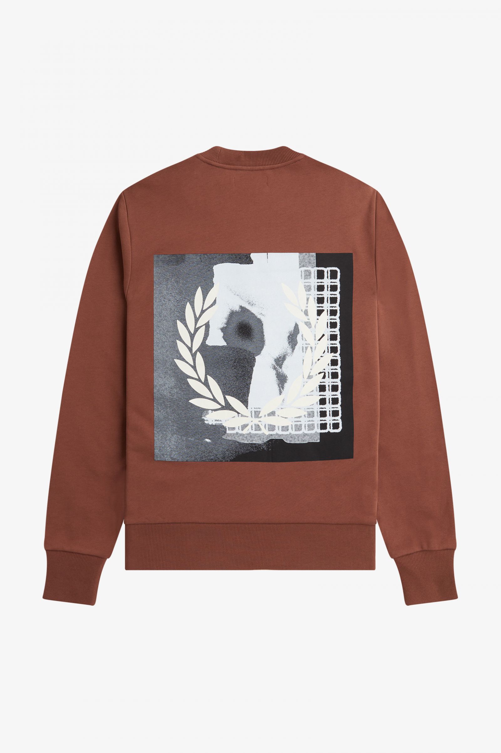 Rave Graphic Sweatshirt Whisky Brown 7038453