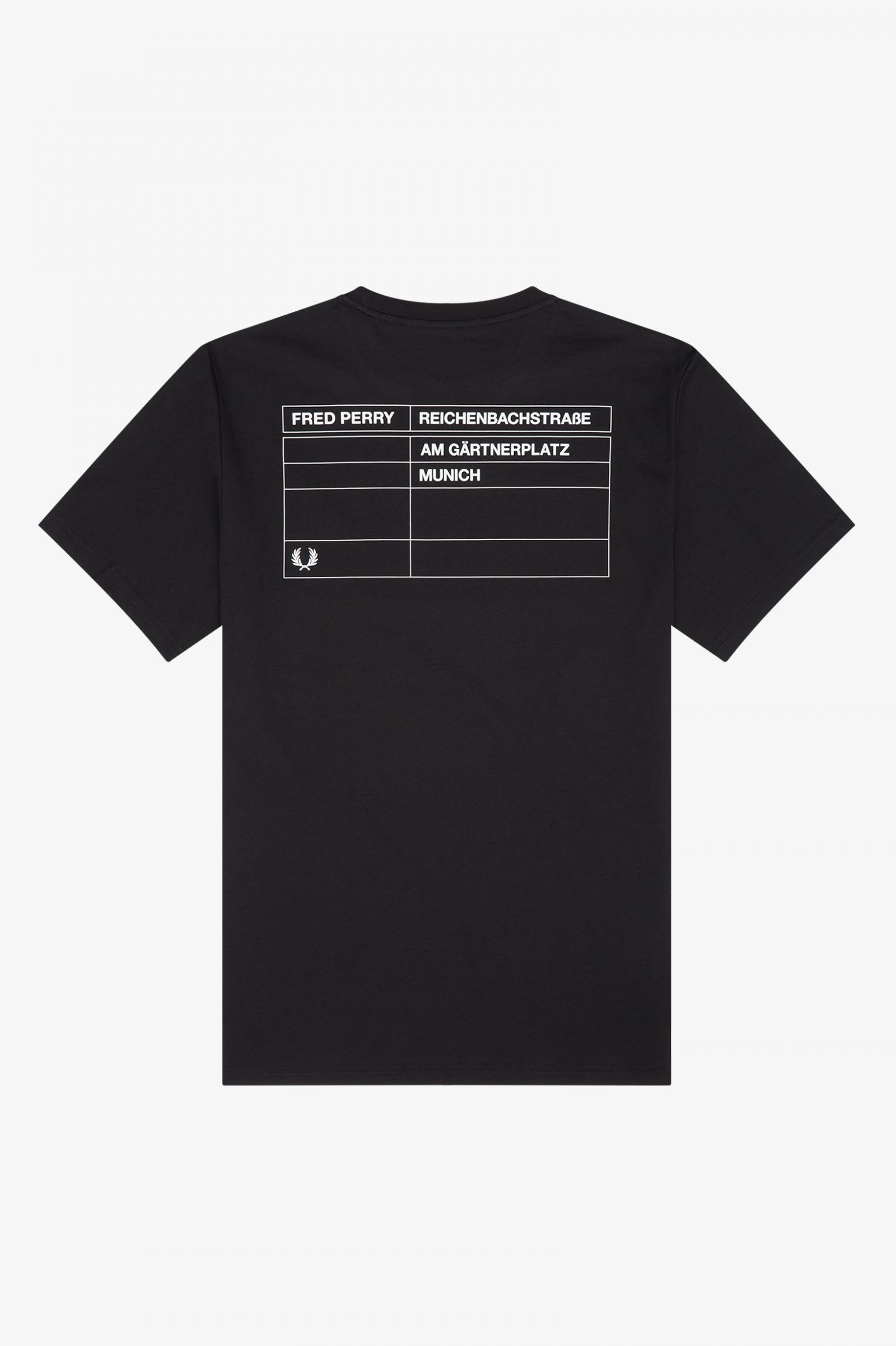 Munich Ringer T-Shirt Black 7038935