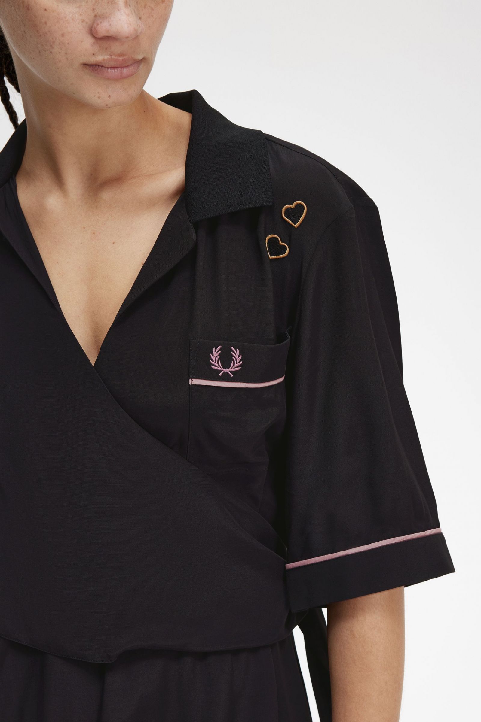 Amy Winehouse FoundationBowling Shirt Dress Black 7039284