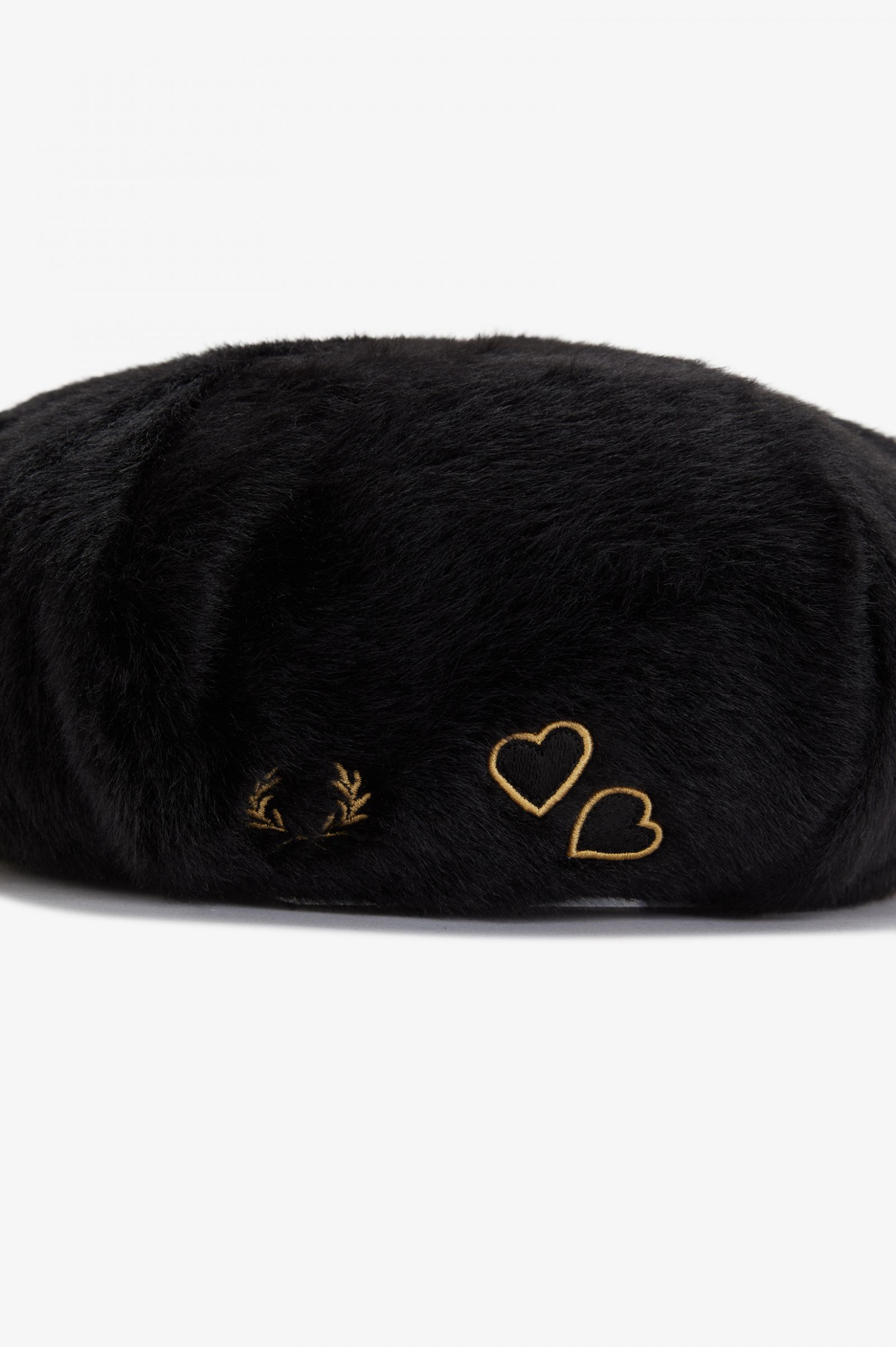 Amy Winehouse FoundationEmbroidered  Beret Tonal Leopard 7037915