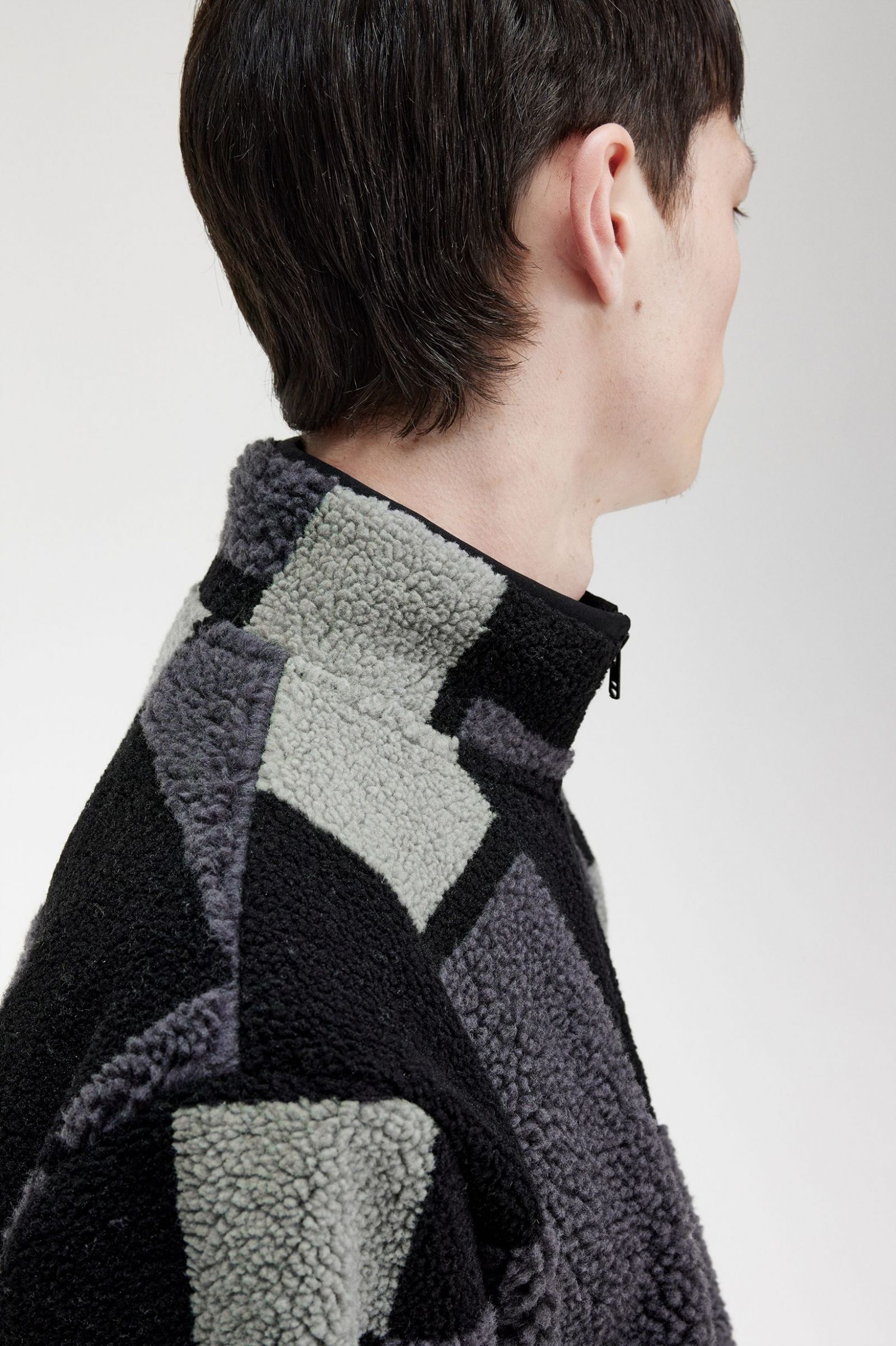 Pixel Borg Fleece Black 7038851