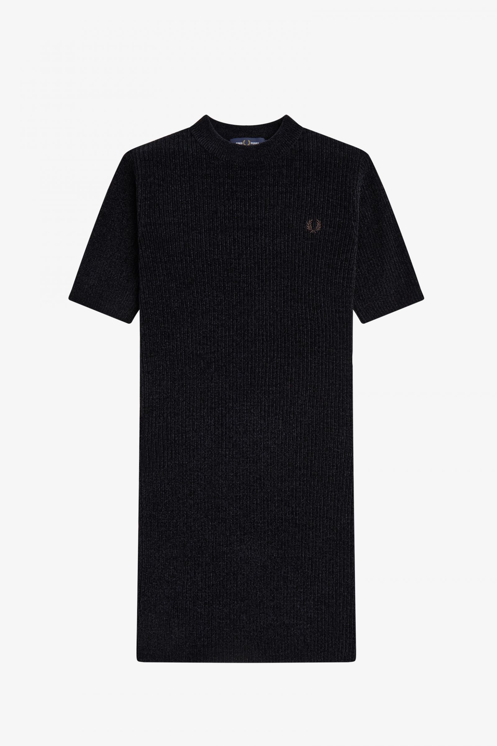 Chenille Rib Dress Black 7039341