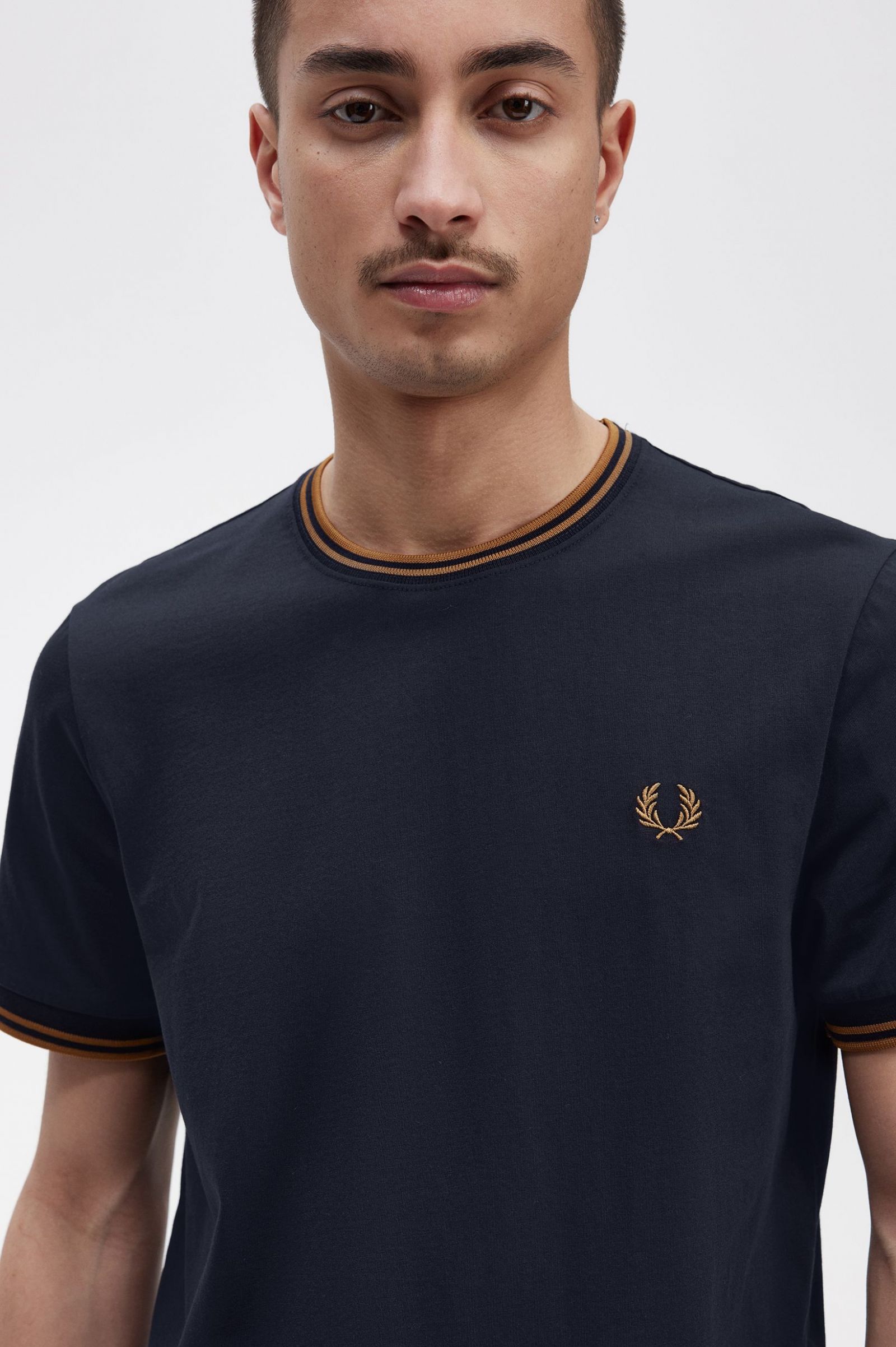 Twin Tipped T-Shirt Navy / Dark Caramel 7038954