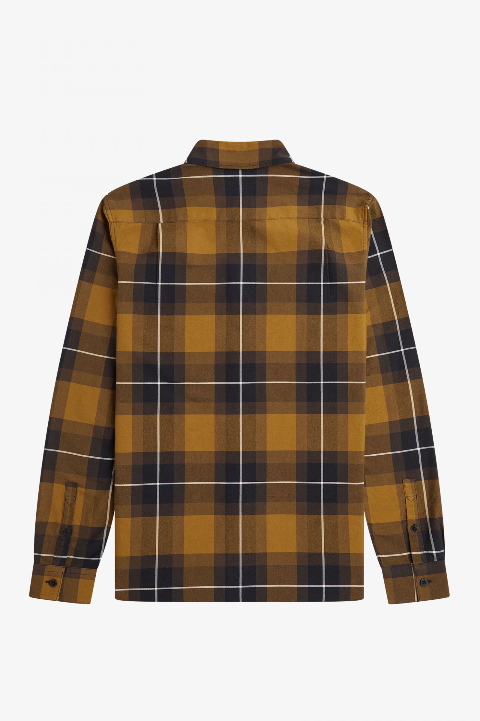 Tartan Shirt Dark Caramel 7038731