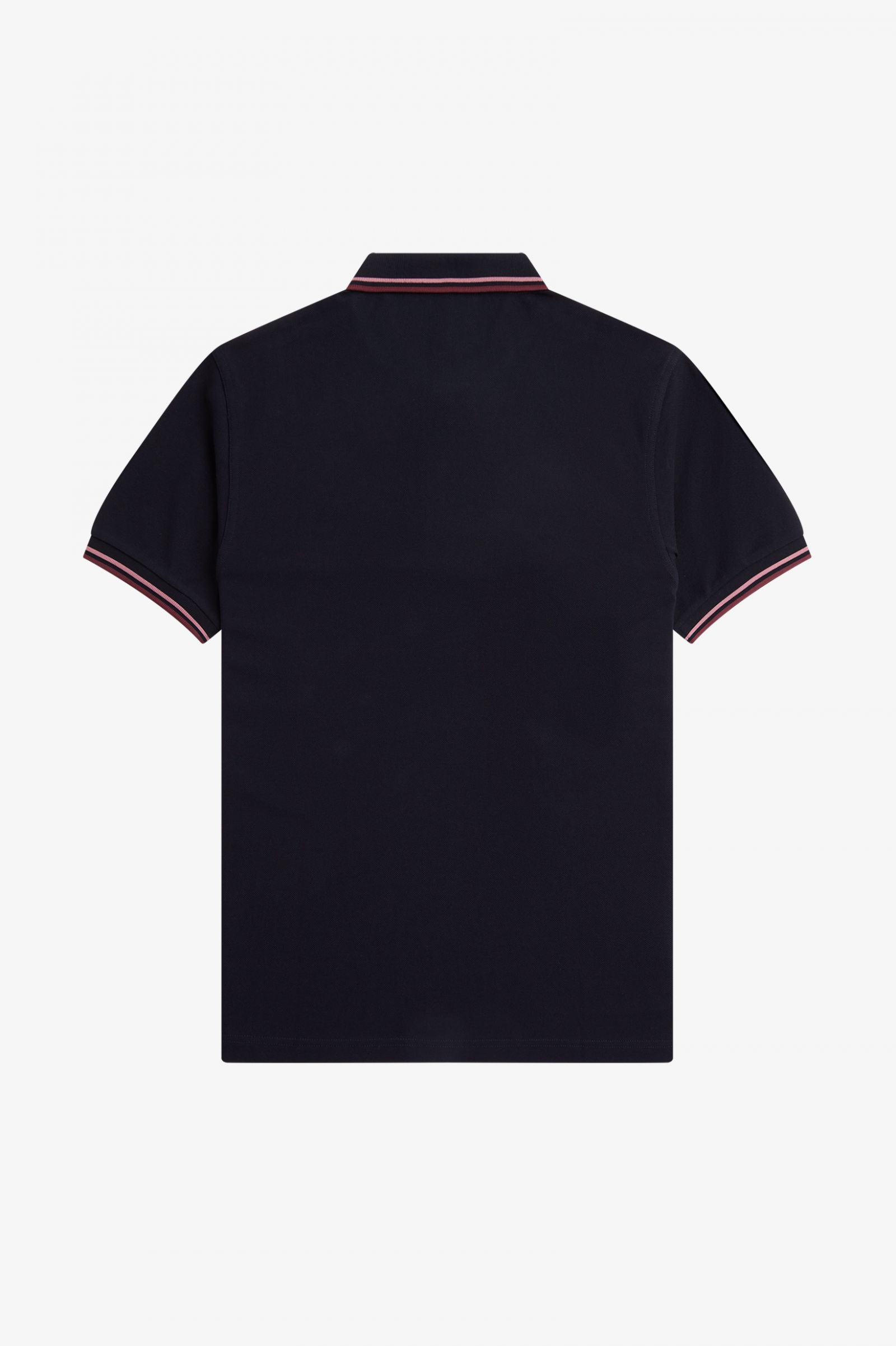 The Fred Perry ShirtM3600 Navy / Dusty Rose Pink / Oxblood 7038538