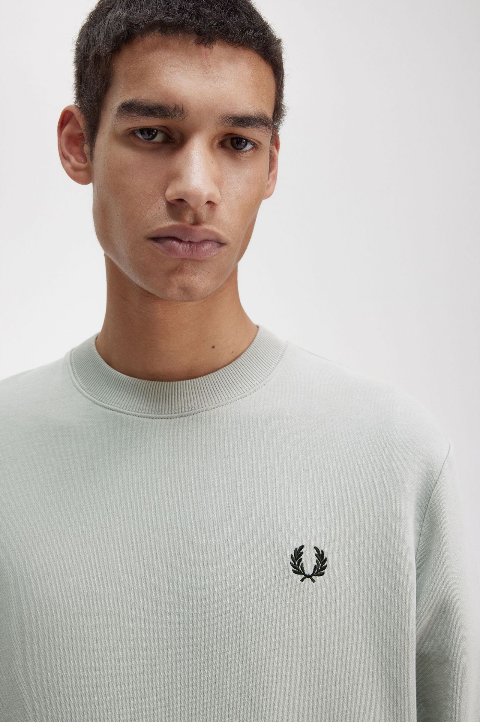 Crew Neck Sweatshirt Limestone 7038845