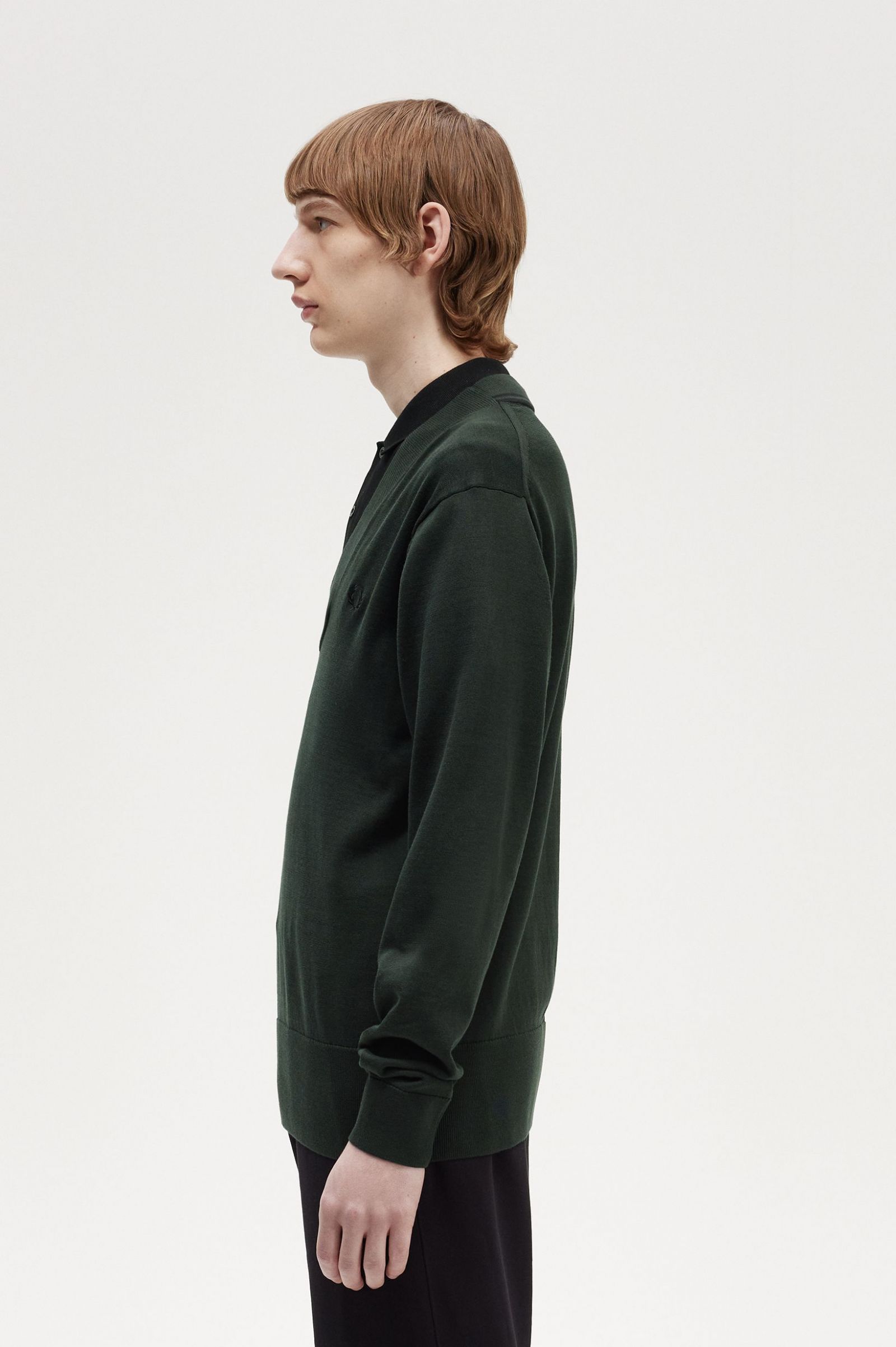 V-Neck Jumper Night Green 7038342