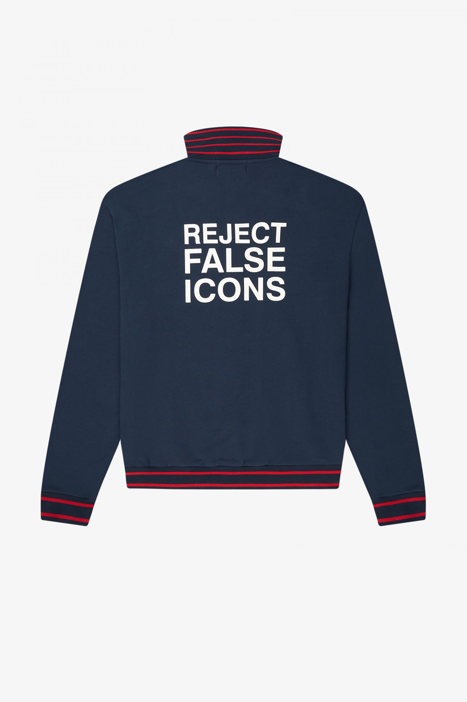 GorillazStriped Rib Track Jacket Fern Green 7037879