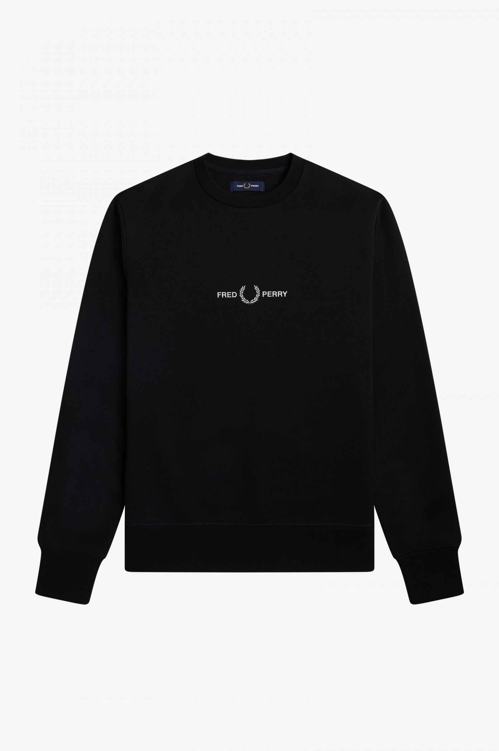 Embroidered Sweatshirt Black 7038841