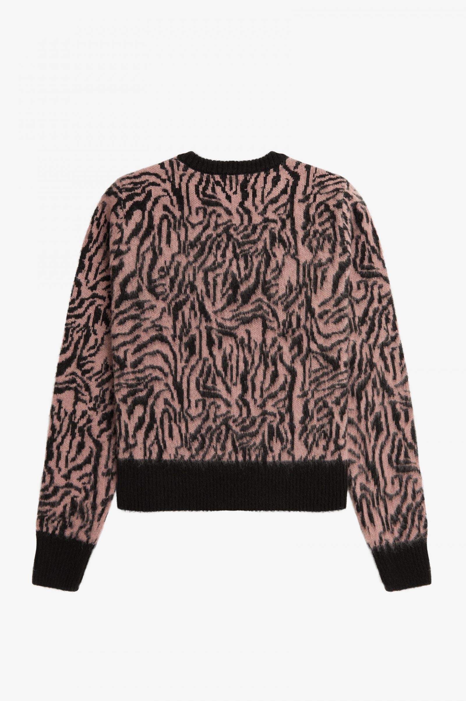 Amy Winehouse FoundationZebra Jumper Dusty Rose Pink 7039363