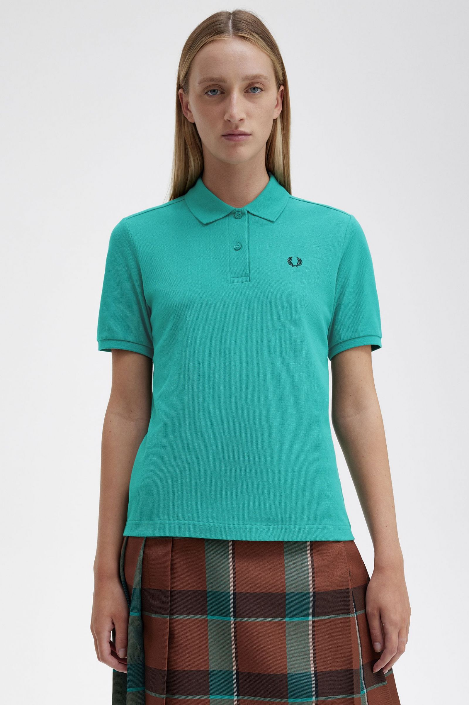 The Fred Perry ShirtG6000 Deep Mint / Black 7039425