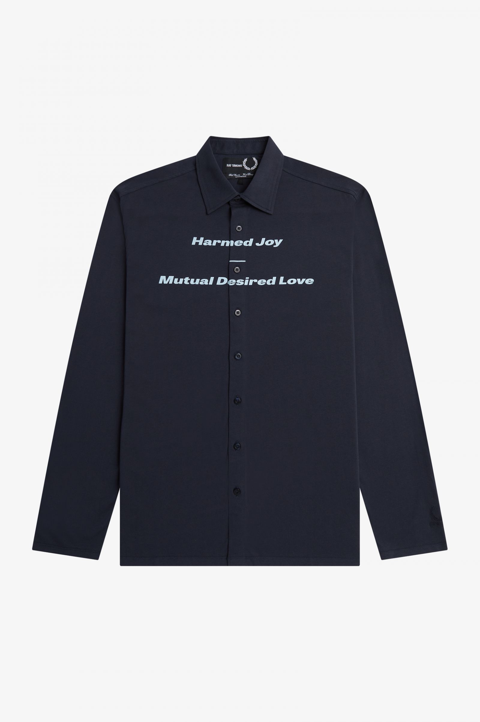 Raf SimonsPrinted Jersey Shirt White 7038632