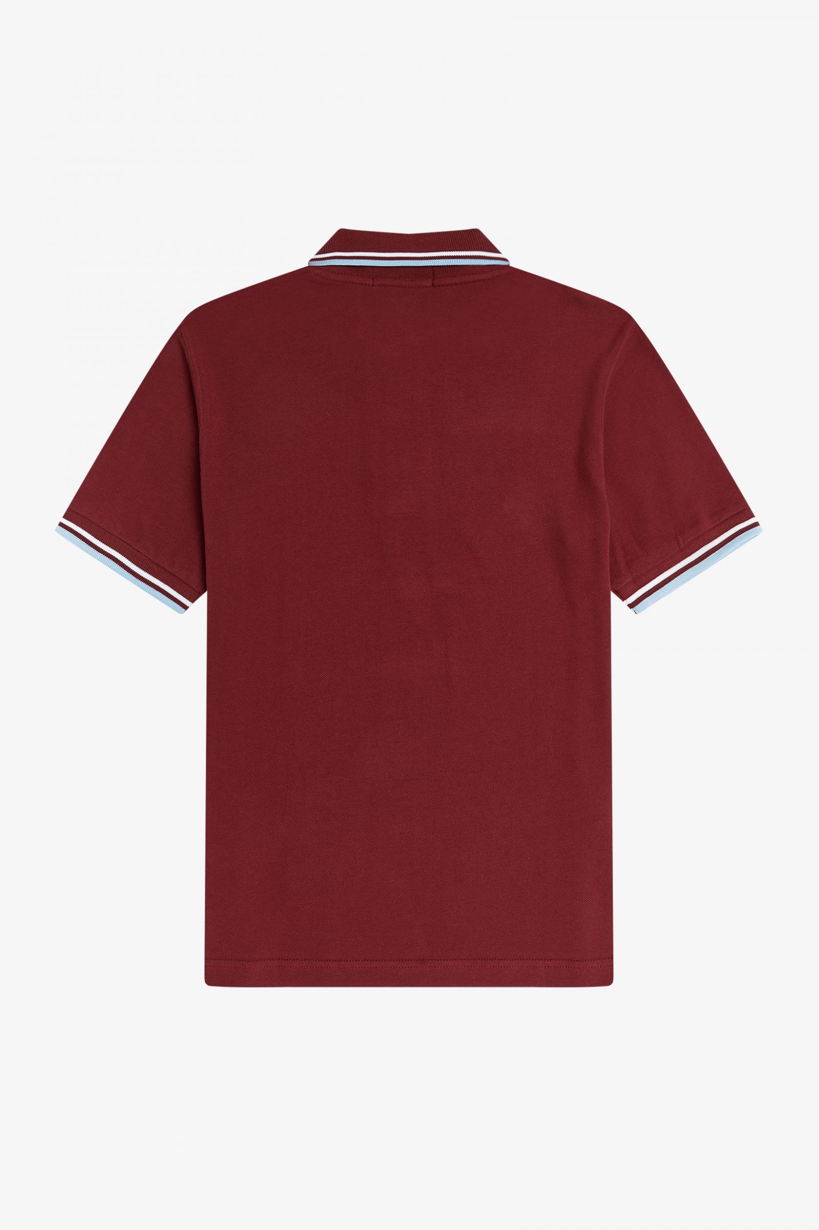 The Fred Perry ShirtM12 Maroon / White / Ice 7039020