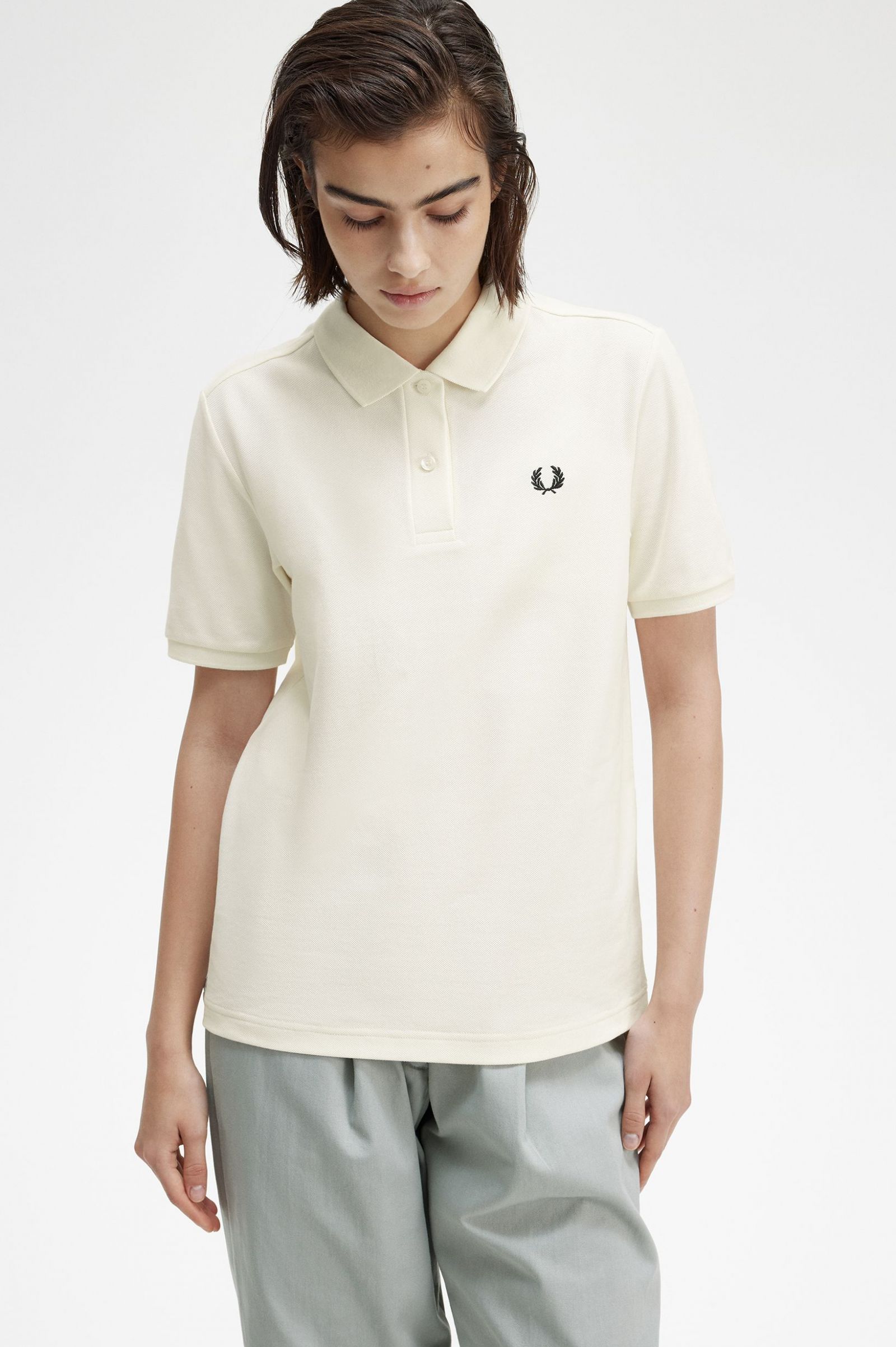 The Fred Perry ShirtG6000 Ecru / Black 7039399