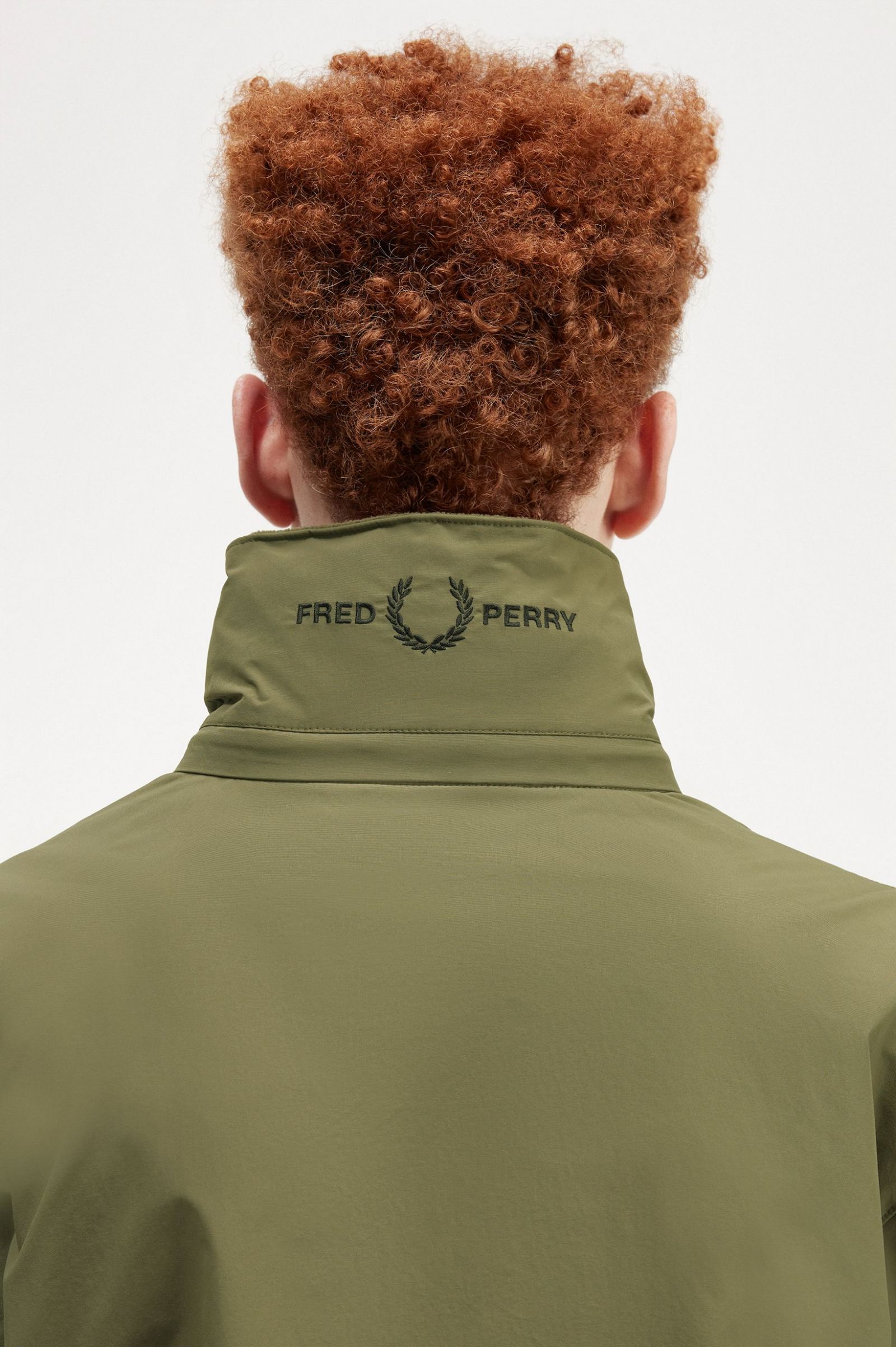 Patch Pocket Zip Through Jacket Uniform Green 7038279