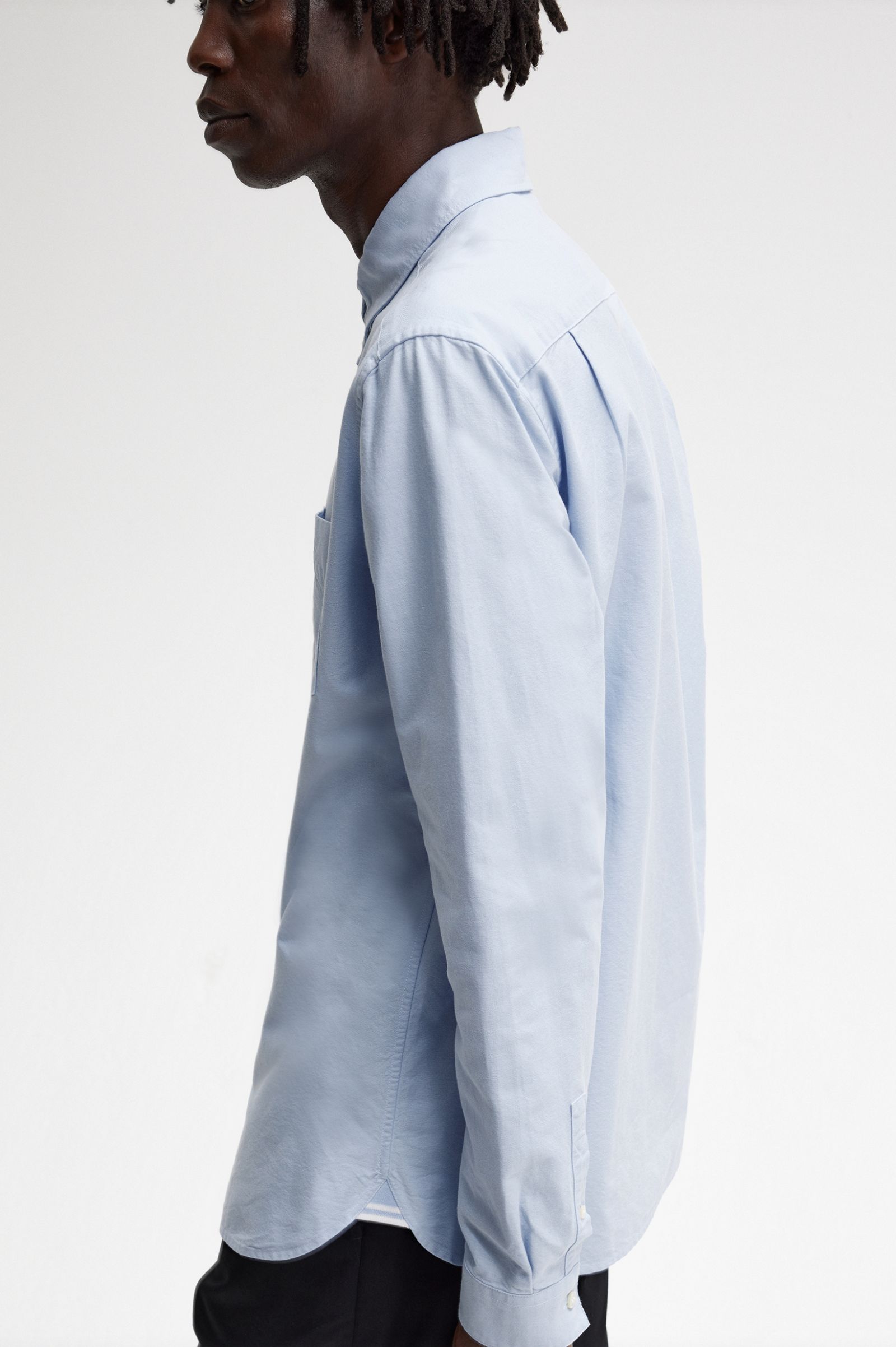 Oxford Shirt Light Smoke 7038728