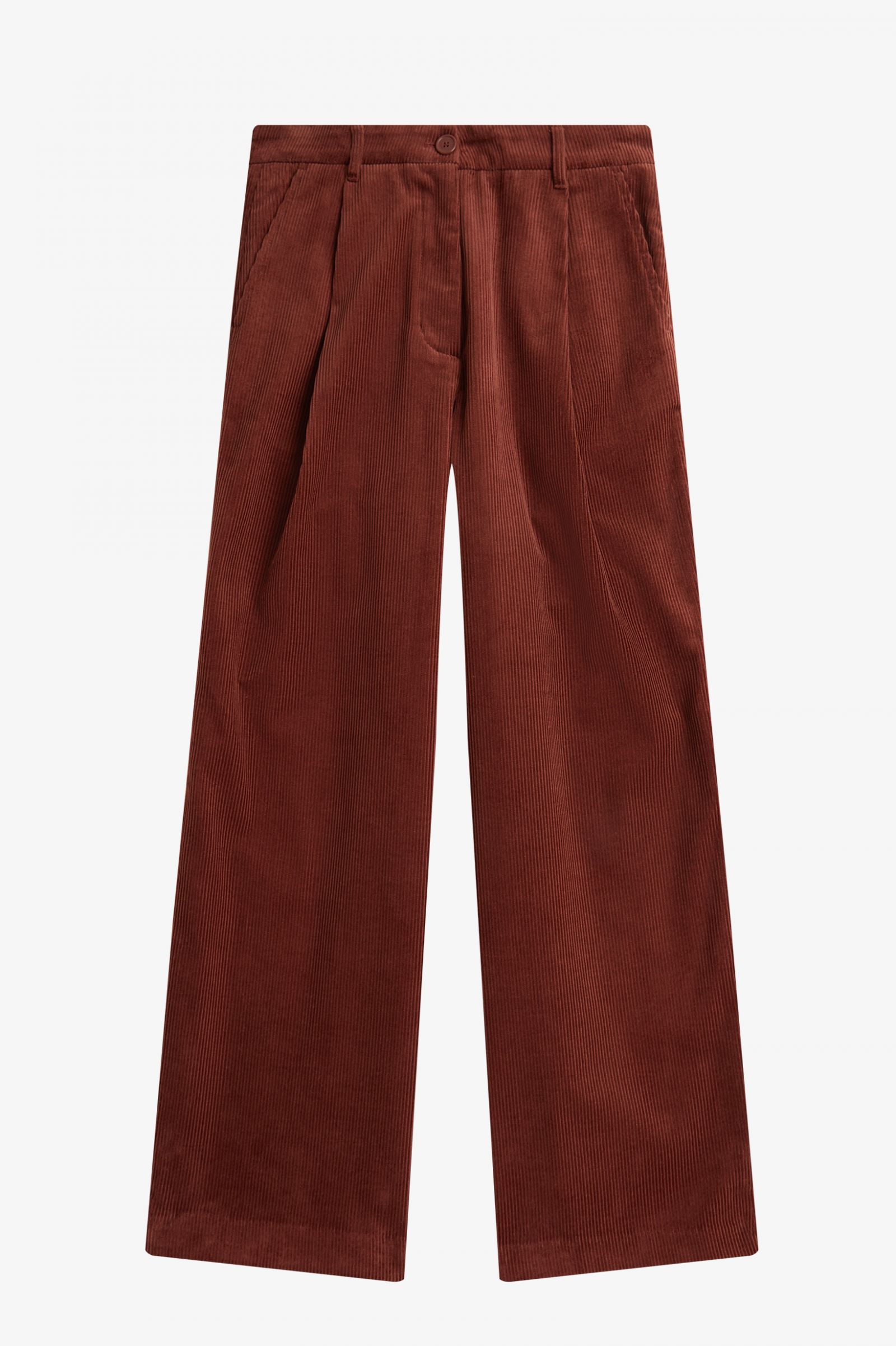 Corduroy Trousers Whisky Brown 7039473